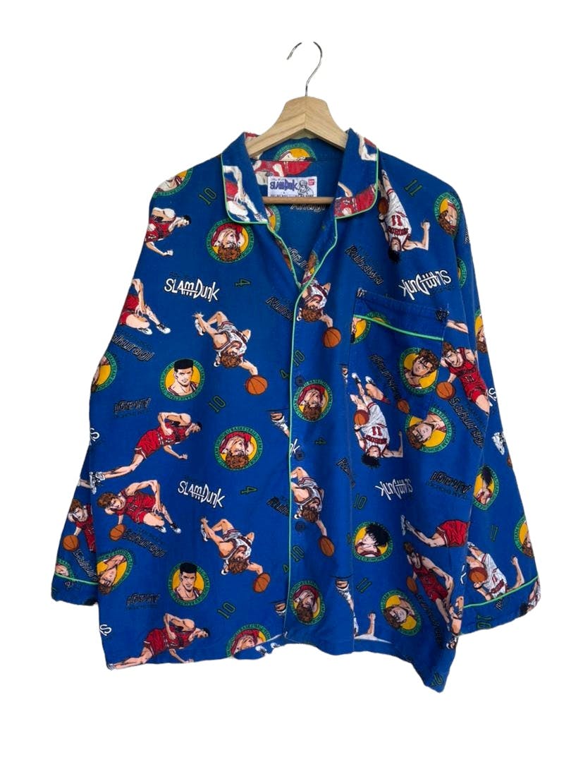 Limited item🔥Vintage Slam Dunk Shohoku Full Print Pyjama - 1