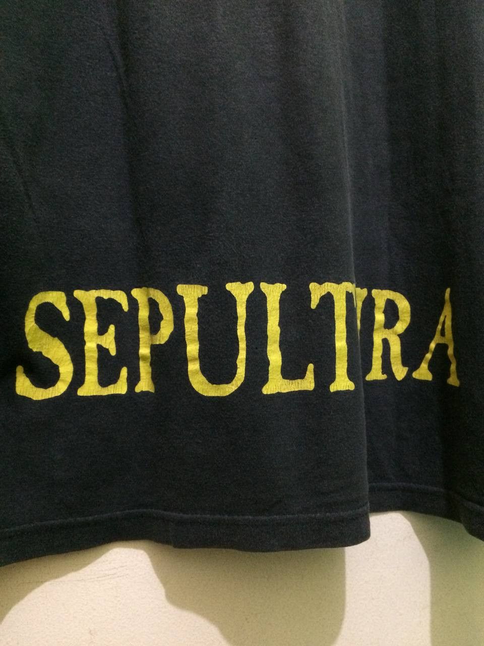 Vintage Sepultura 4 Faces 1997 tshirt - 8