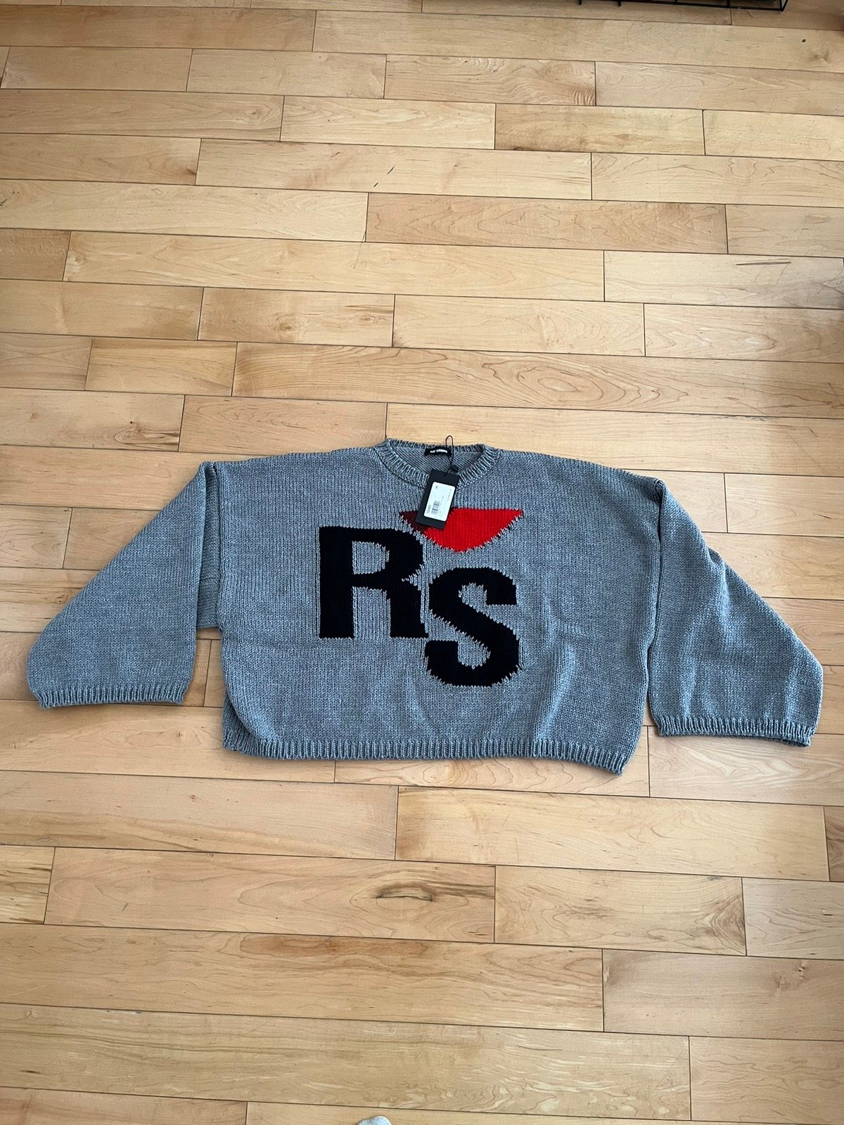 NWT - Raf Simons Cropped "I Love RS" Sweater - 1