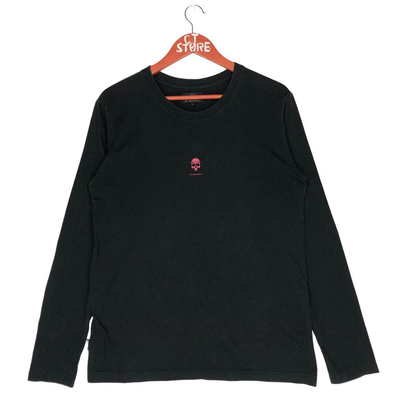 R.Newbold Centre Logo Long Sleeve T Shirt - 1