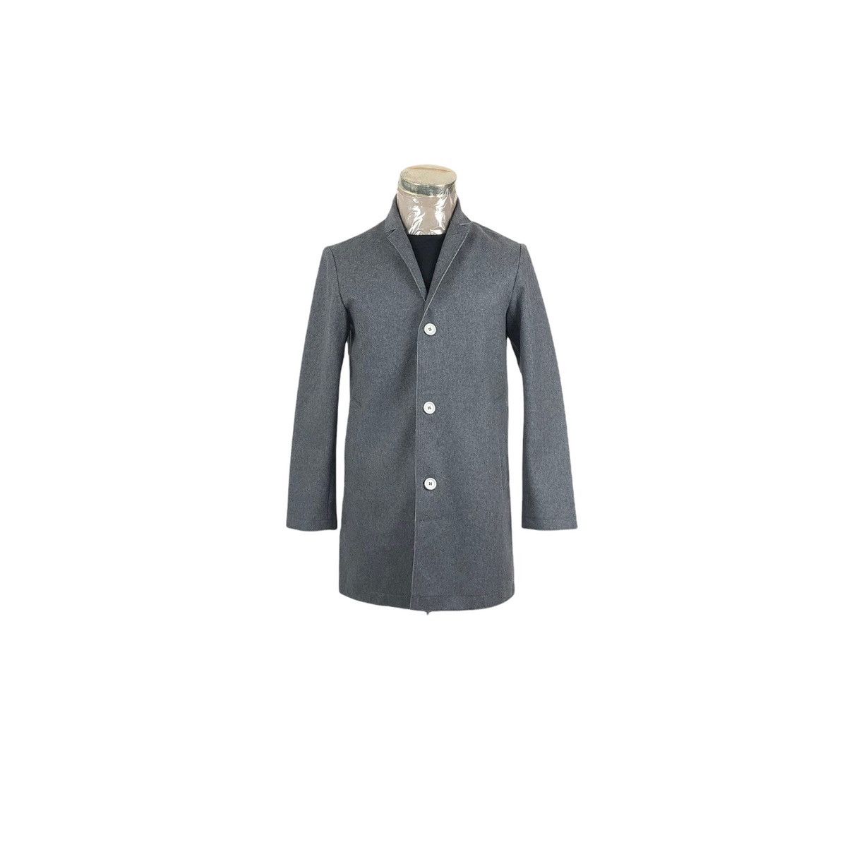 Designer - Kestin Hare Scotland Wool Topcoat - 3