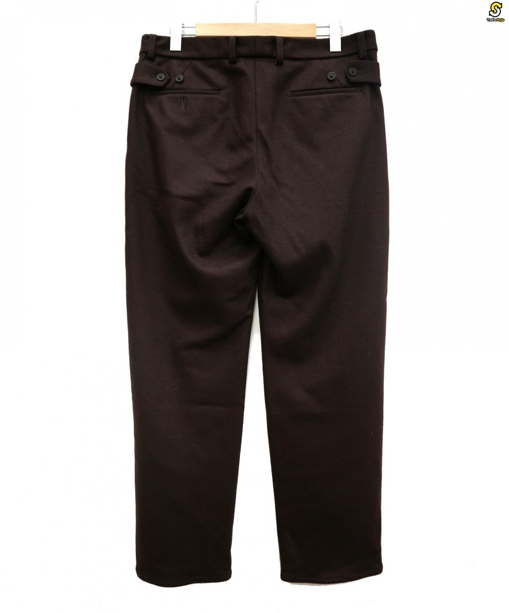 Uru - brown wool easy pants size 2 - 2