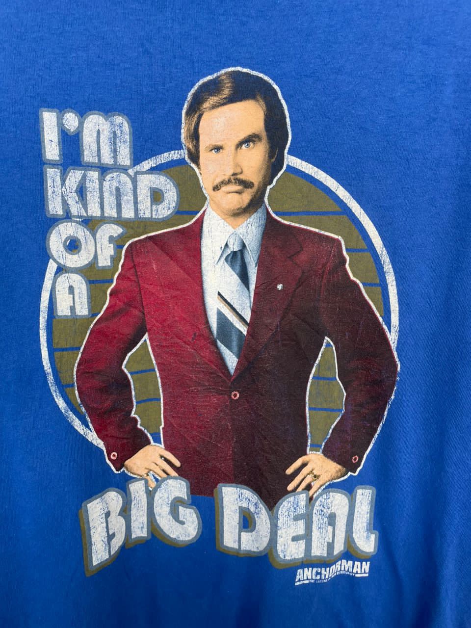 Vintage - Rare🔥 Ron Burgundy Anchorman Movie Tee - 4