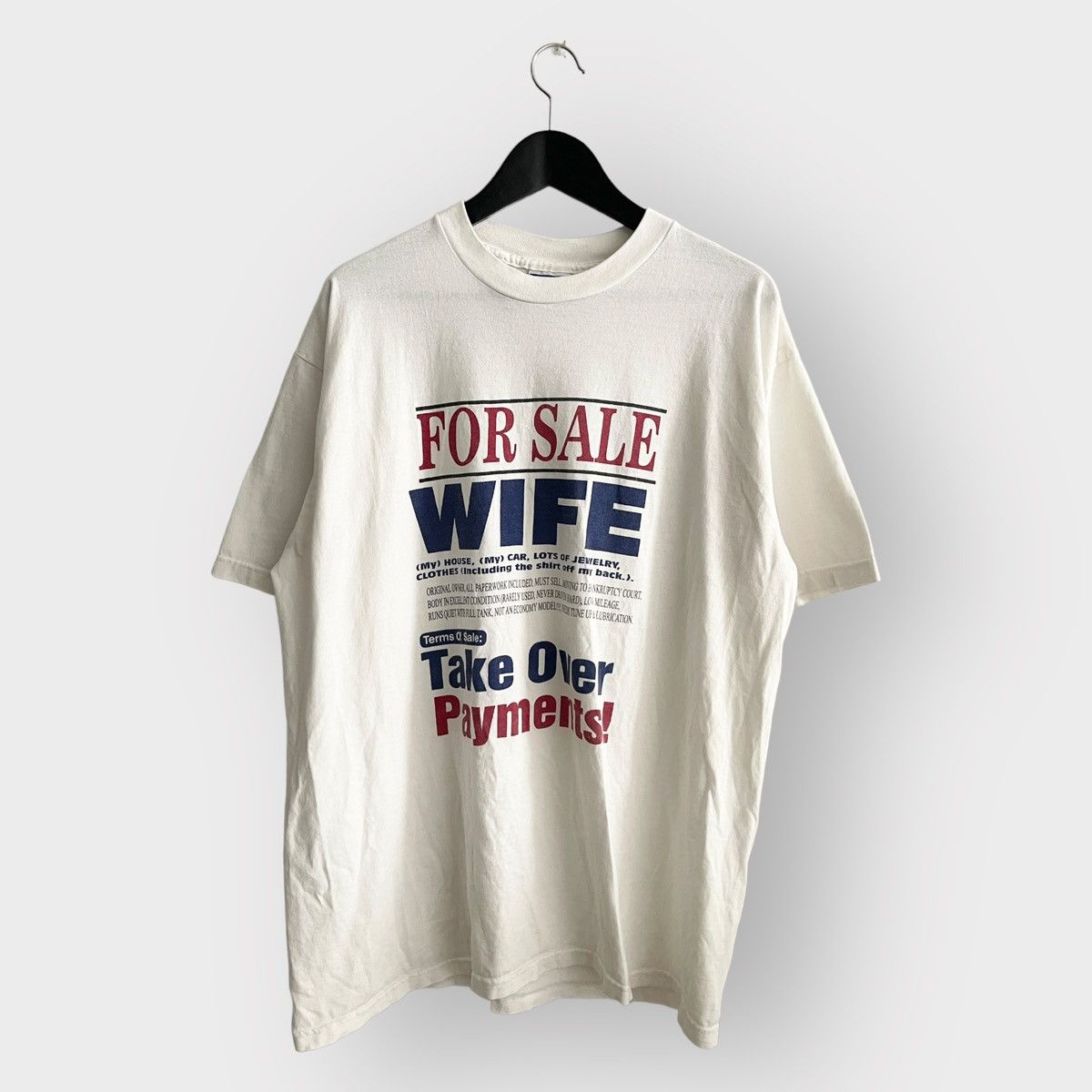 Steal! Vintage 2000 Wife For Sale Tee - 2