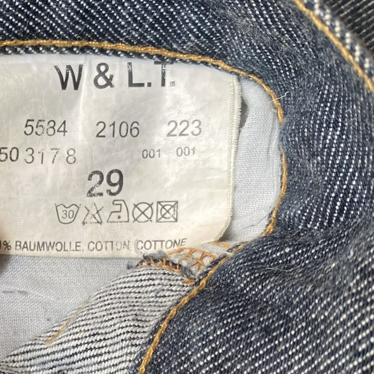 W&LT Double Pocket Jeans - 8