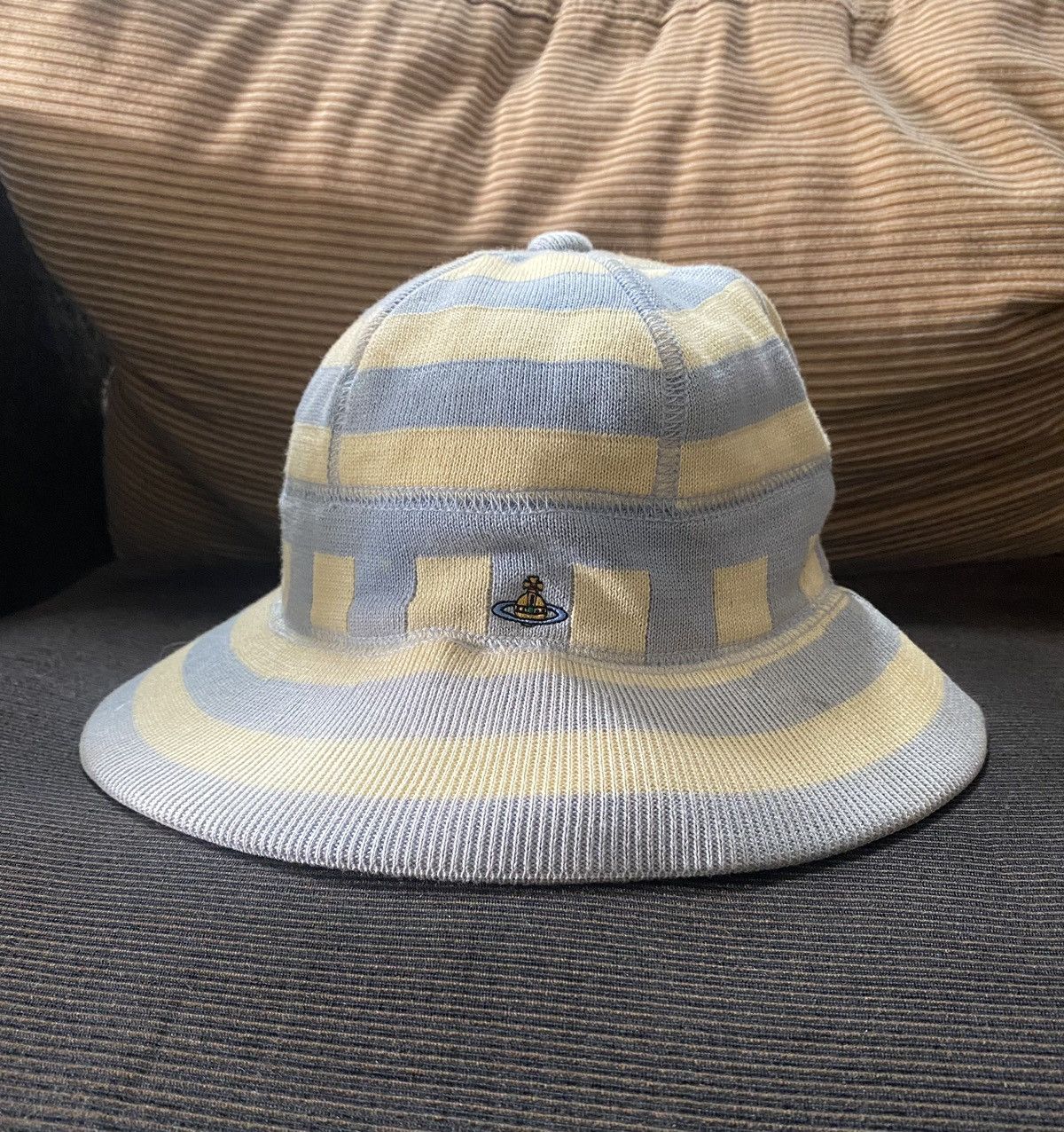 🔥Offer🔥Vivienne Westwood Chapeaux Knit Bucket Hat - 1