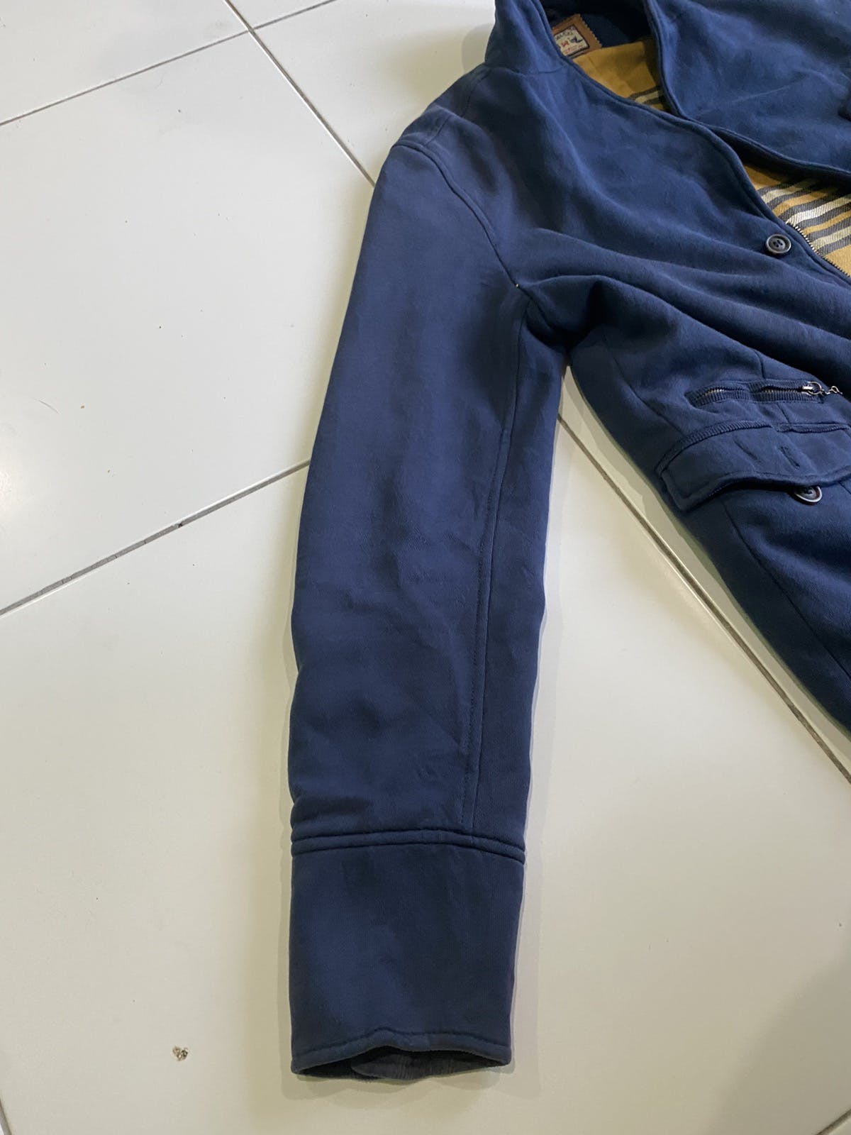 Vintage Diesel.co. Pullover Styles Cardigan Blue Jackets - 8