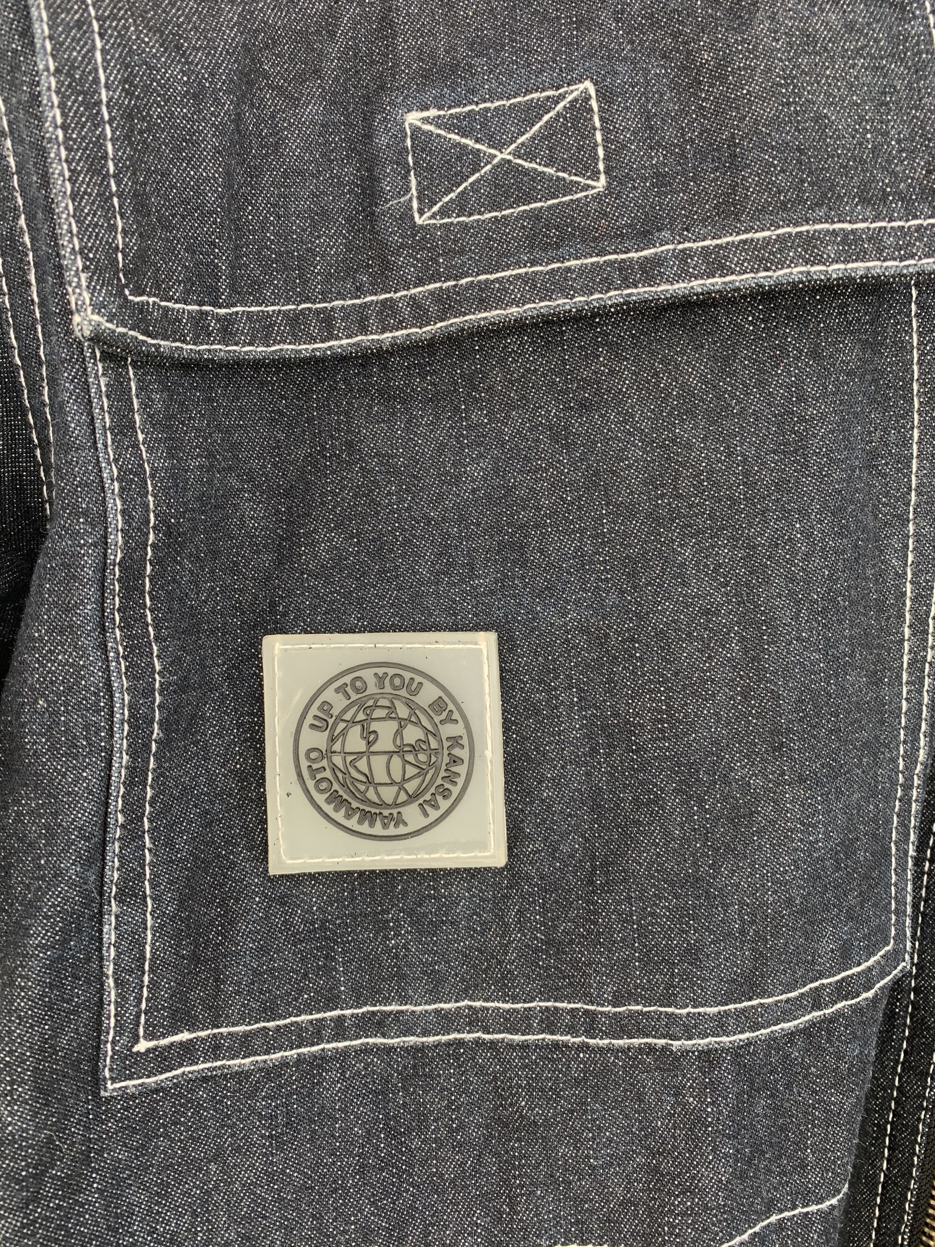 Kansai Yamamoto - Vintage Kaisai Yamamoto Up To You Spellout Embroided Zipper Jacket - 10