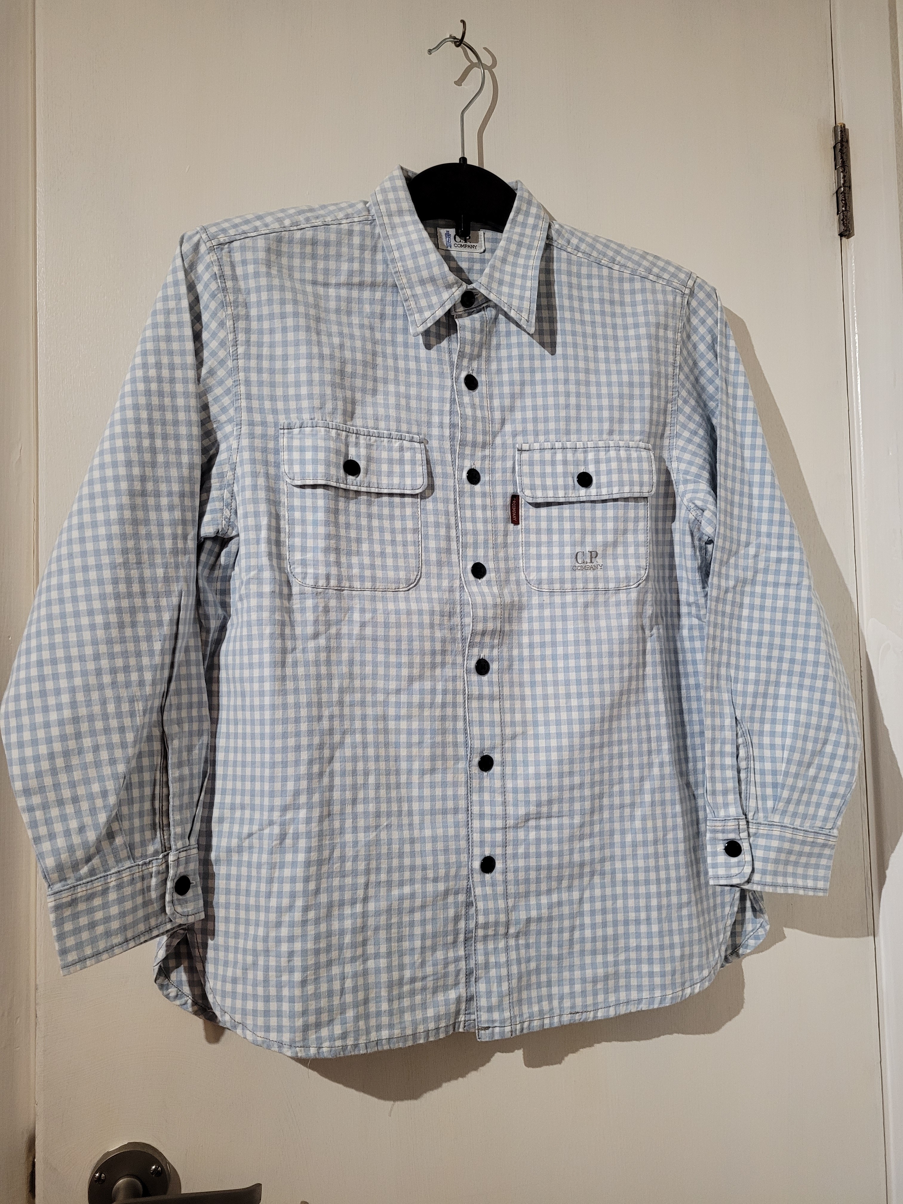 Japanese Release Vintage 90's Buttoned check shirt - 11