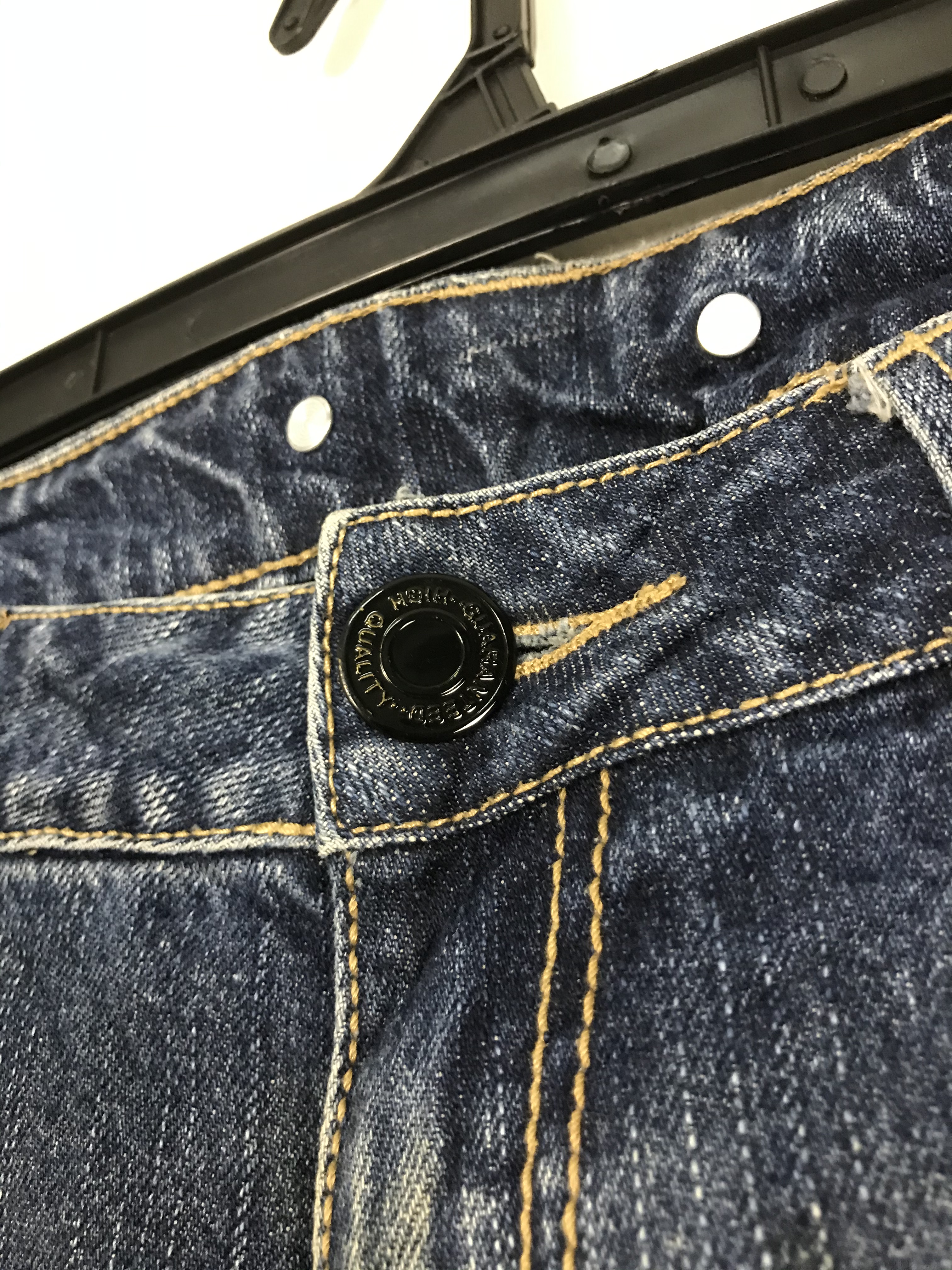 Distressed Denim - Japan Patched Distressed Jeans #2278-A - 8