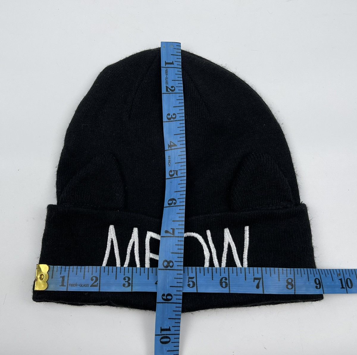 H&M - meow beanie hat with ear - 7
