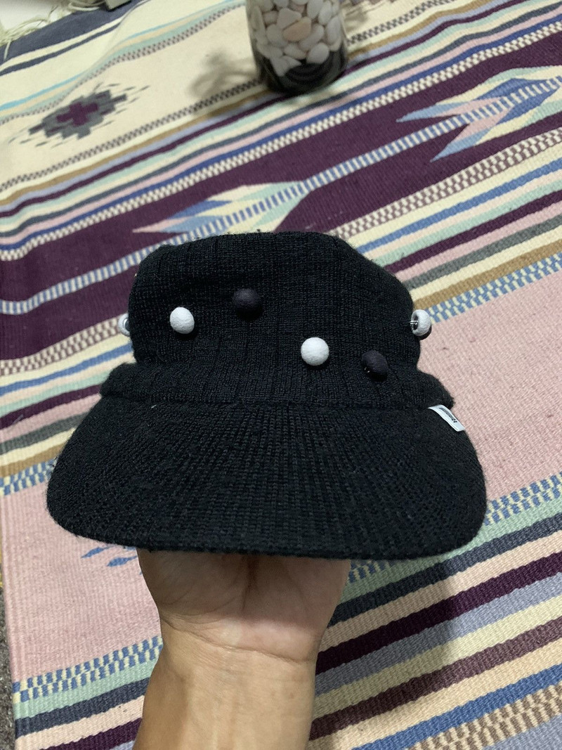 VINTAGE LANVIN SPORT VISOR HAT RARE NICE DESIGN - 1