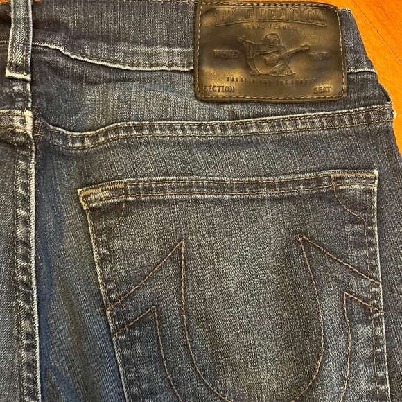 True Religion VTG Y2K Navy Wash Jeans - 6