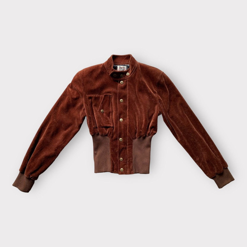 Vintage JPG Velour Jacket - 1