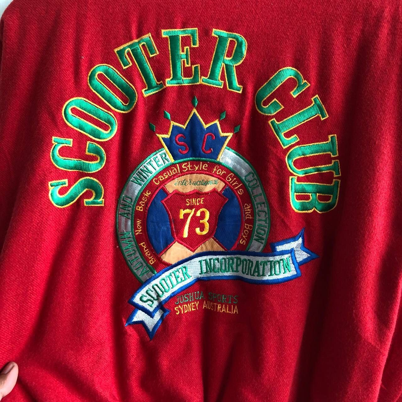 Vintage 90’s Scooter Club Joshua Berger Jacket - 3