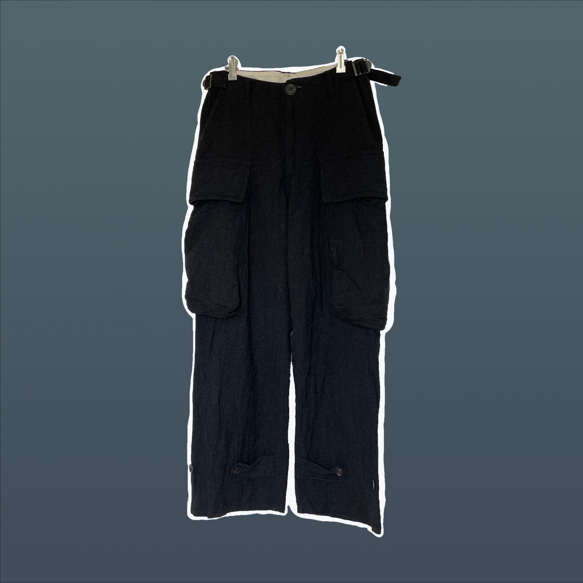 AW07 Wool Metal pants - 1