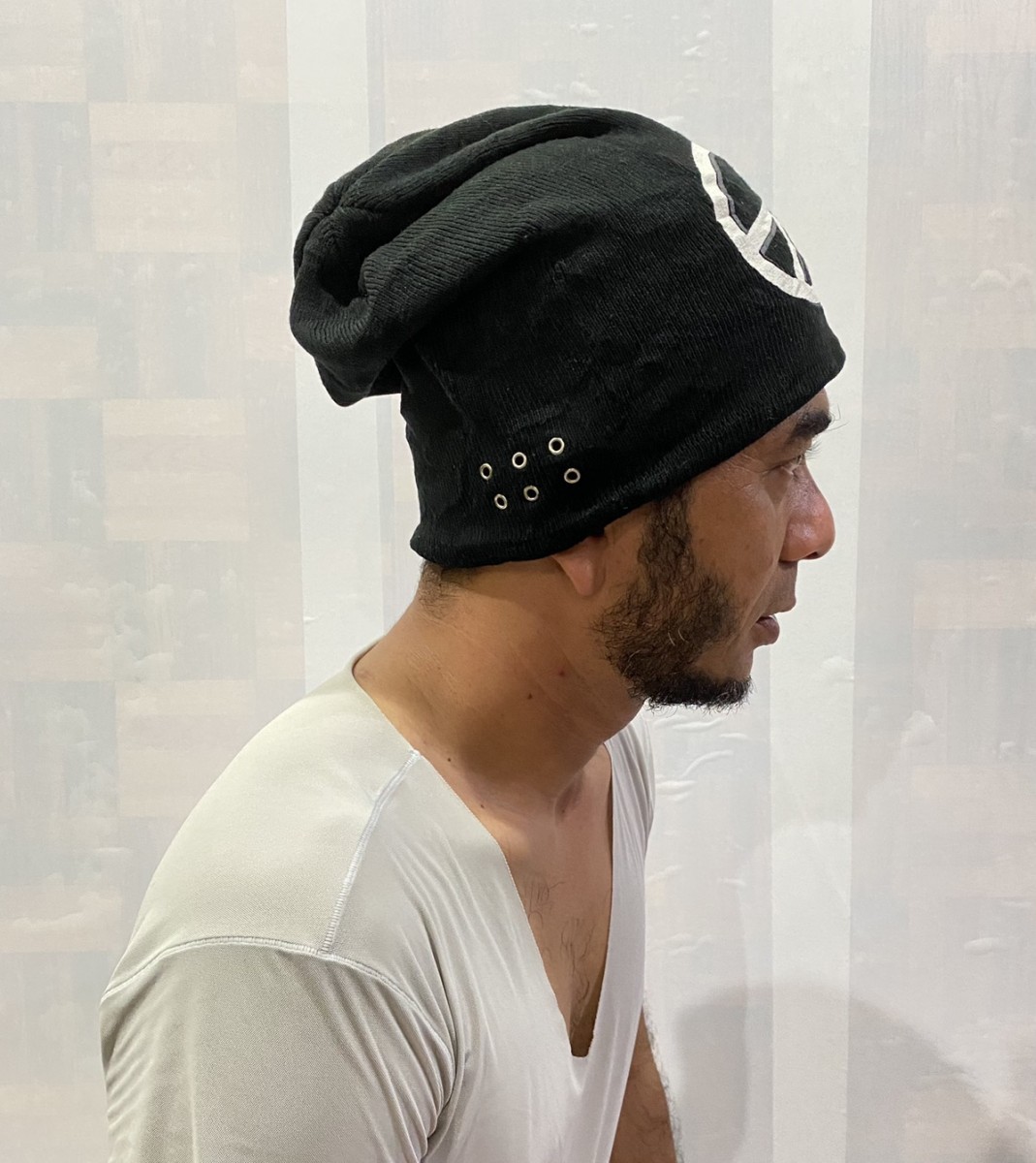 Street Fashion - Hang Over "PEACE LOGO" Beanie - 19