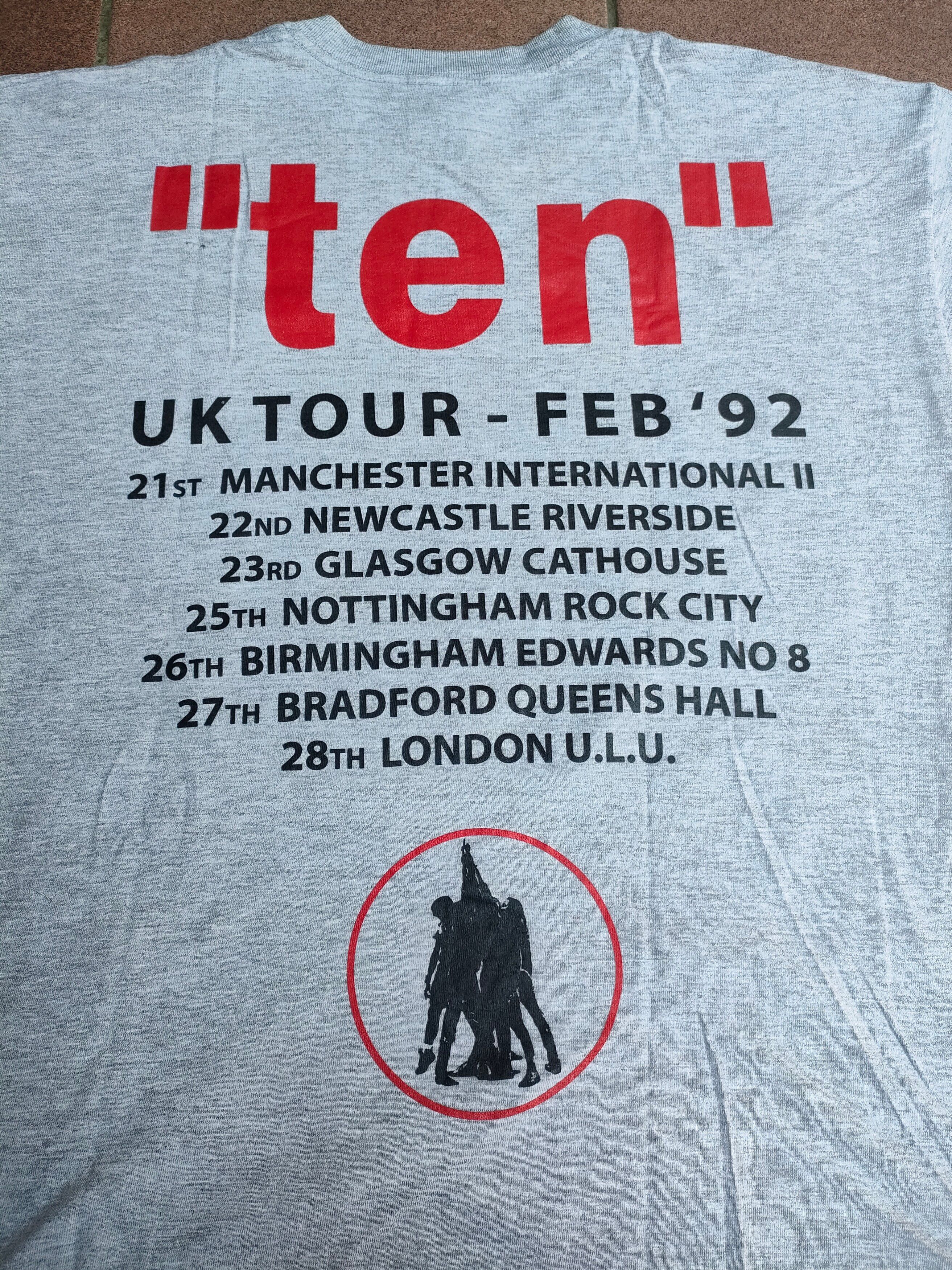 Vintage - Pearl Jam - "ten" UK Tour 92 - 3