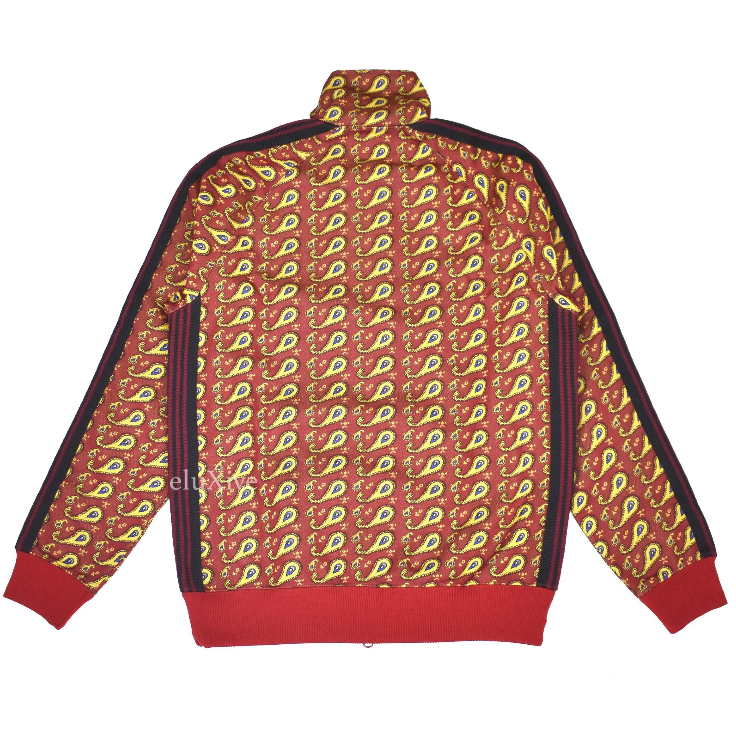 Needles x END Red Paisley Knit Track Jacket NWT - 2