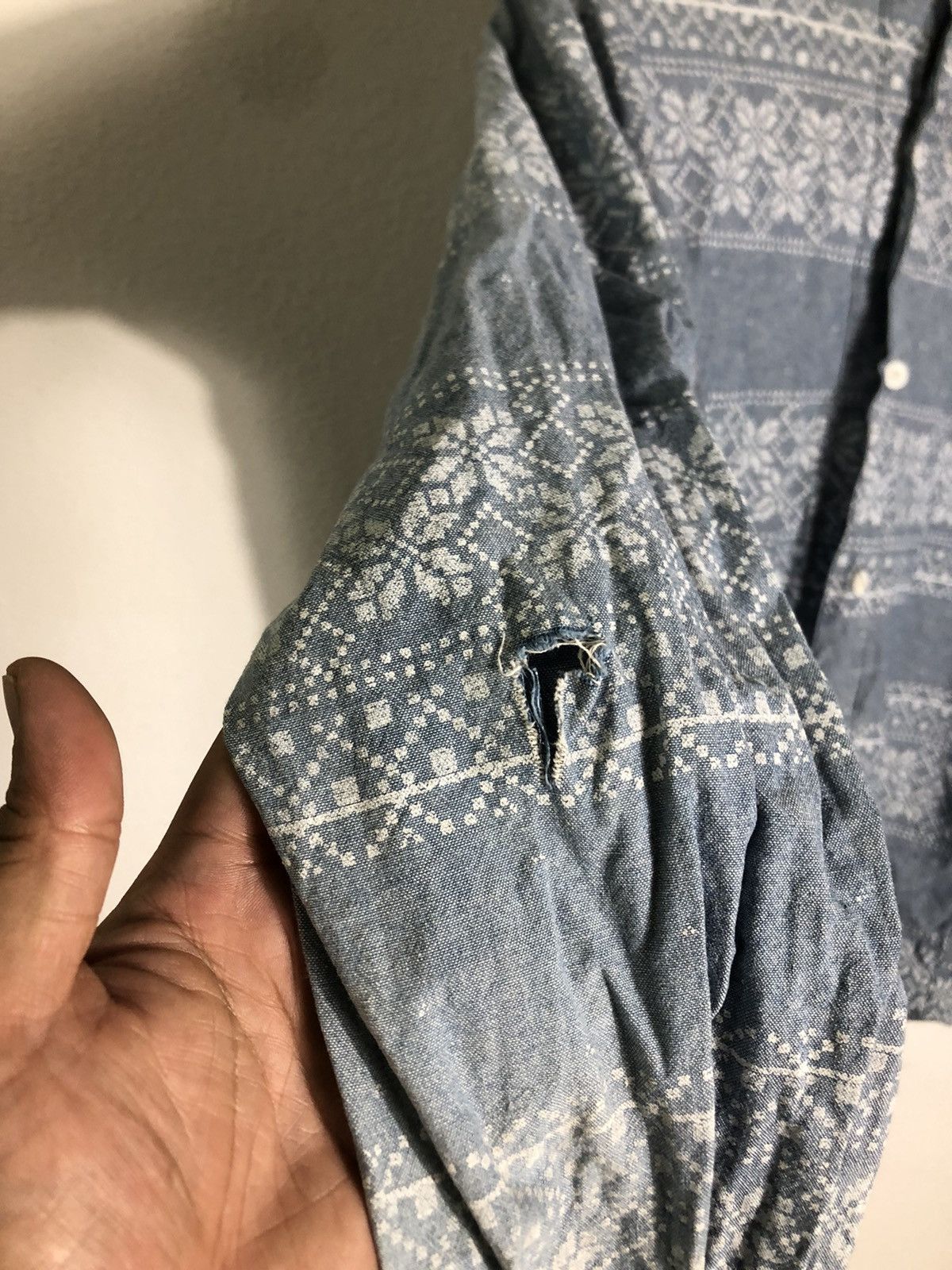 Vintage Paisley Button Ups Hoodie Shirt - 3