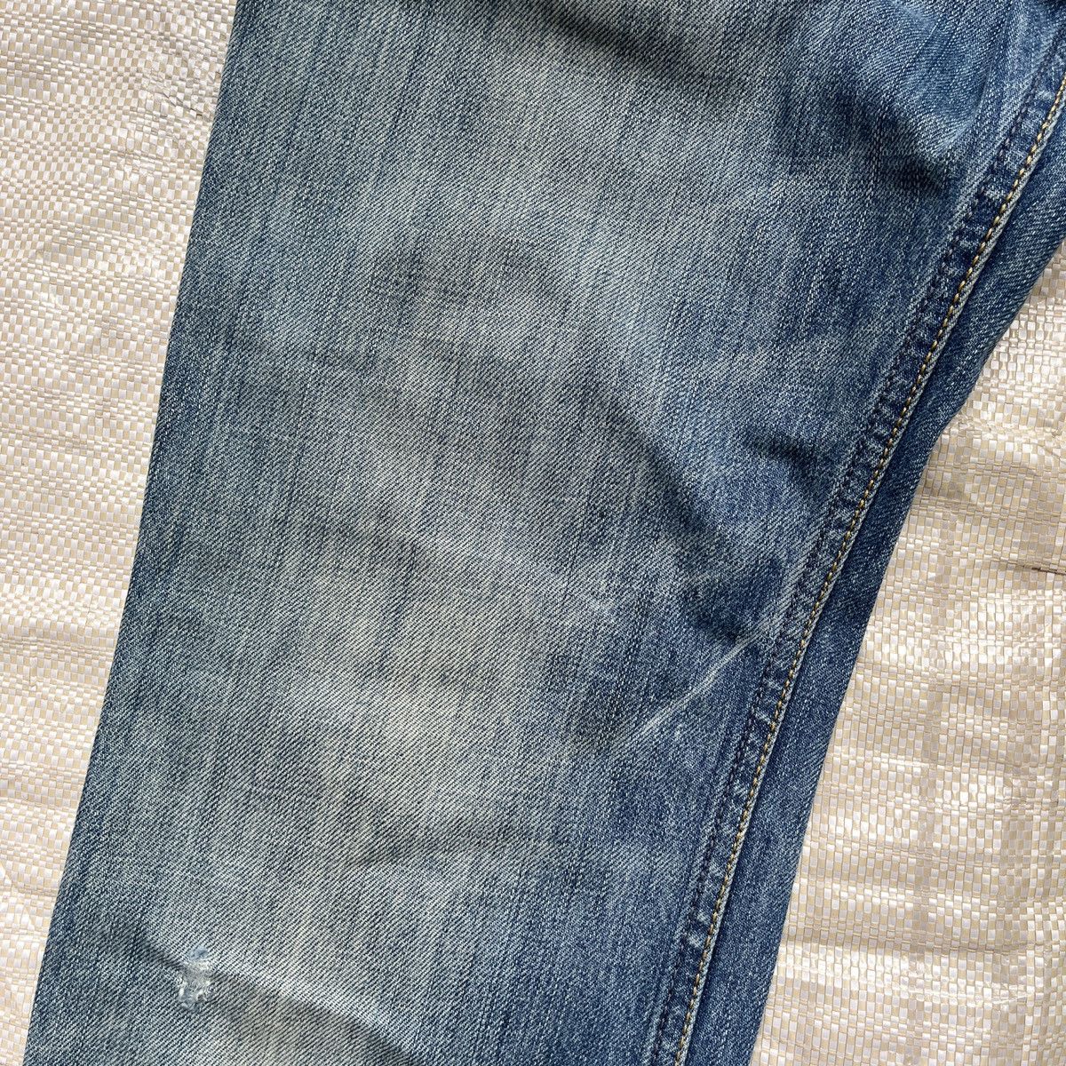 Distressed Diesel Black Zatiny Denim Jeans Made In Italy - 14