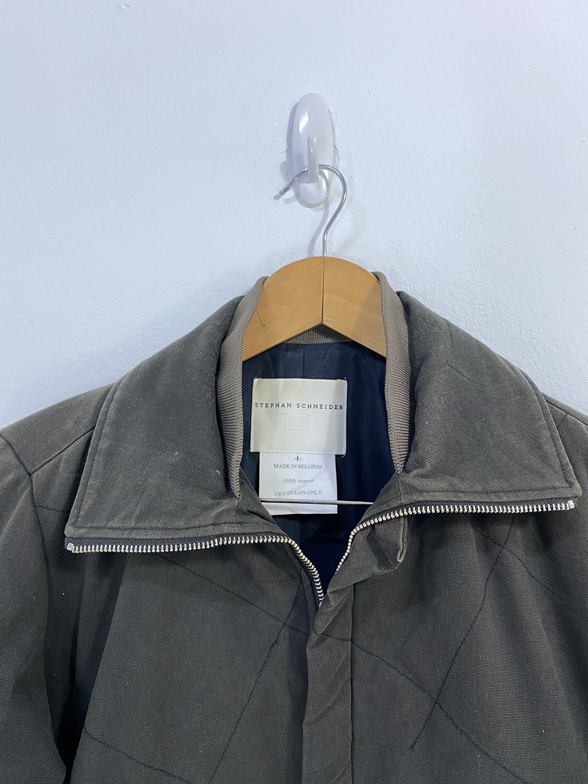 Stephan Schneider Jacket High Collar Quilted Design - 4