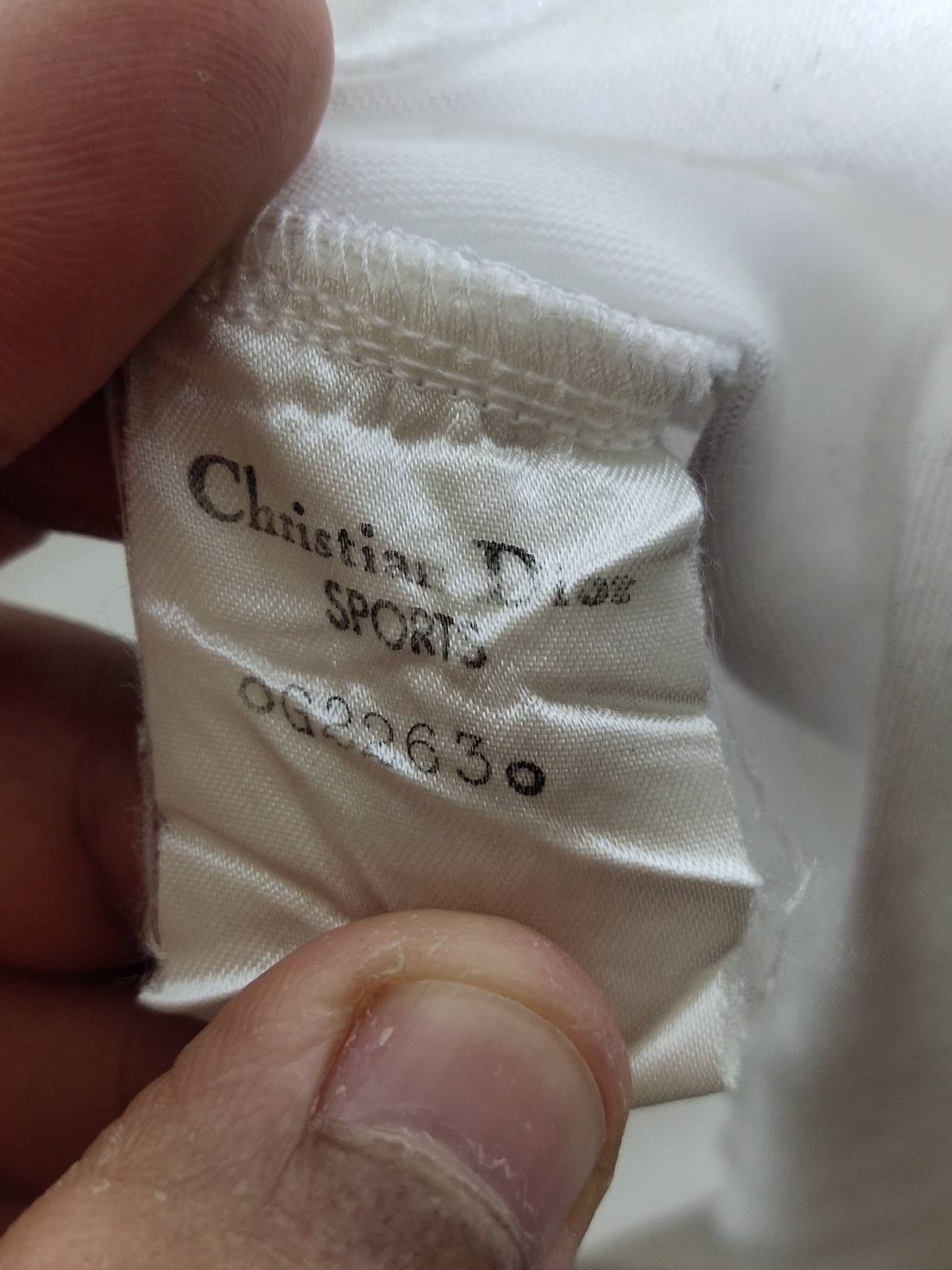 Vintage Christian Dior Sport Shirt G2263 Serial Number Nice - 7