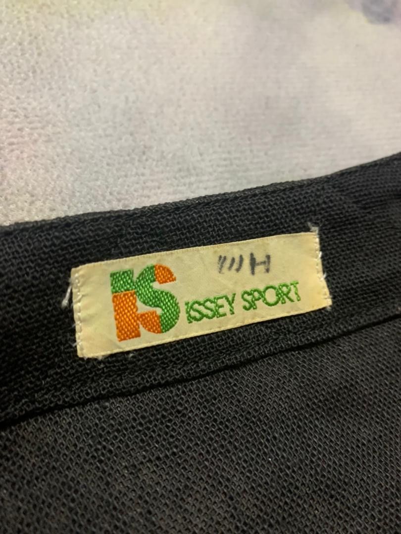 Vintage 80's ISSEY MIYAKE SPORT Sackloth Round Neck Shirt - 5