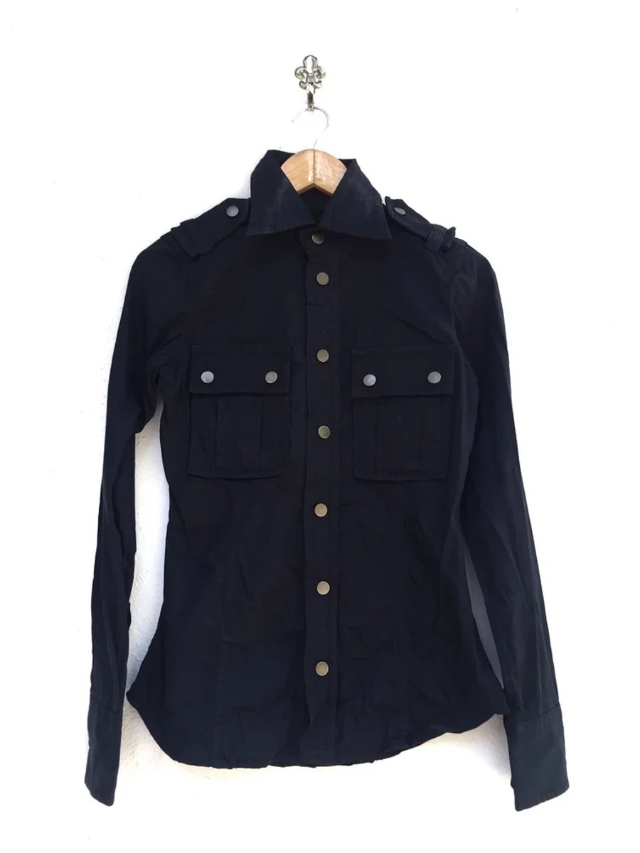 DSQUARED MILITARY STYLE BUTTON DOWN - 1