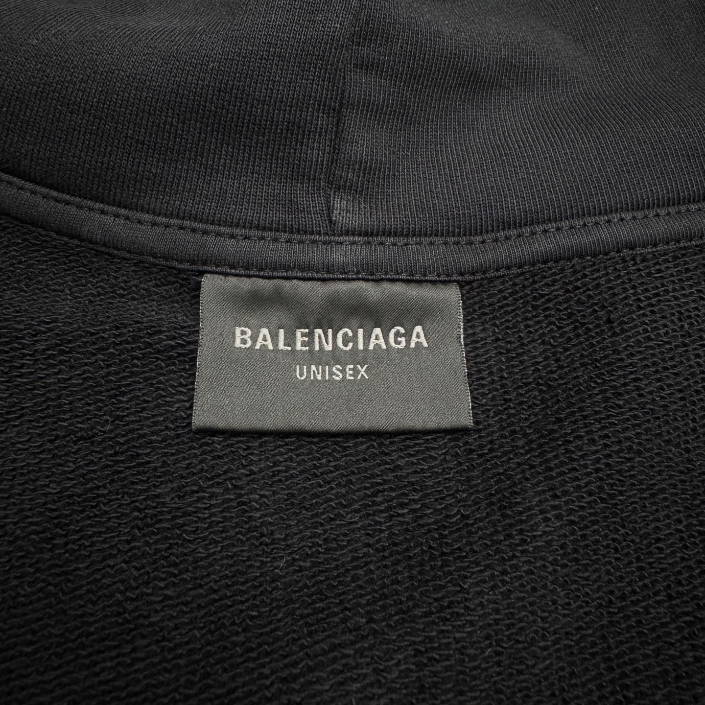 Balenciaga mud-dyed distressed hoodie - 4