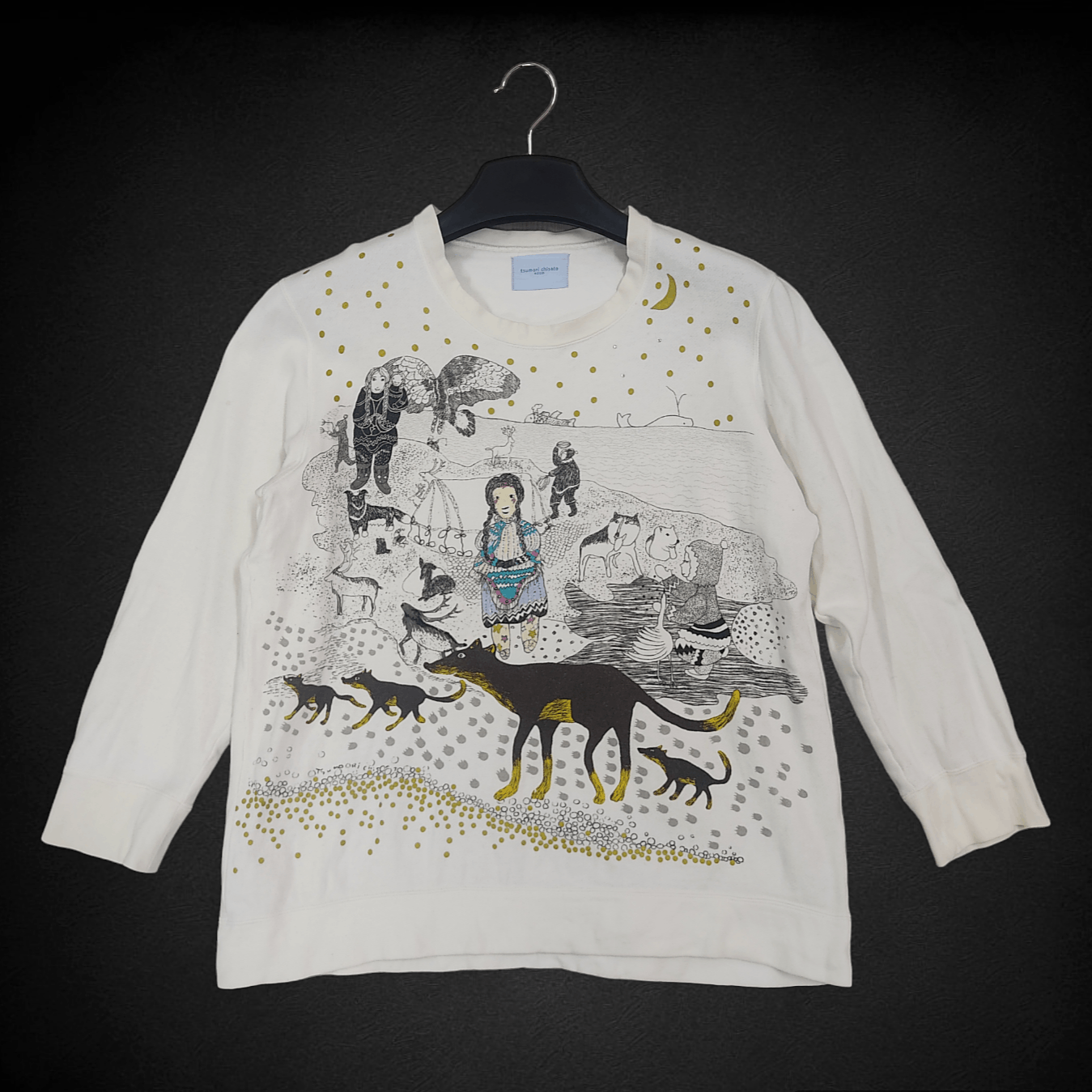 TSUMORI CHISATO ROOM Rare Graphic Sweater Pullovers - 1