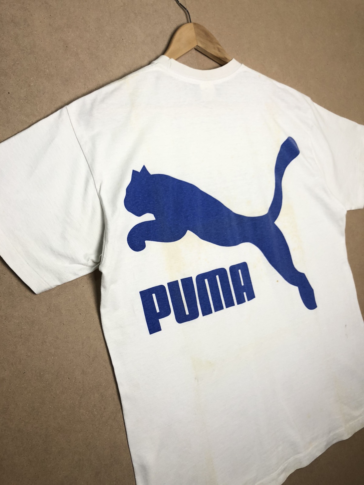 VTG 90s PUMA SHIRT AS FLUGELS WITH SPELL OUT BIG LOGO - 13