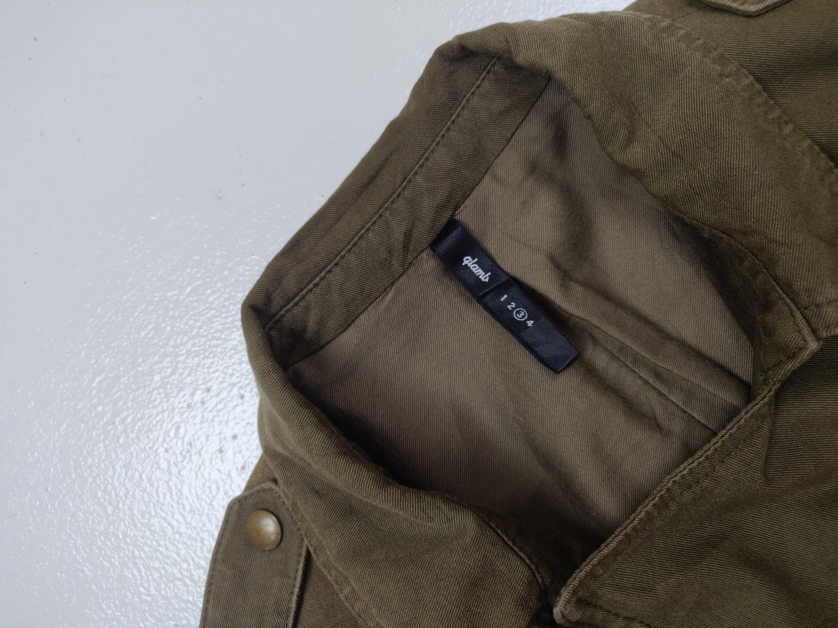 Green - Glamb Japan Asymmetrical Jacket Coat Outerwear - 4