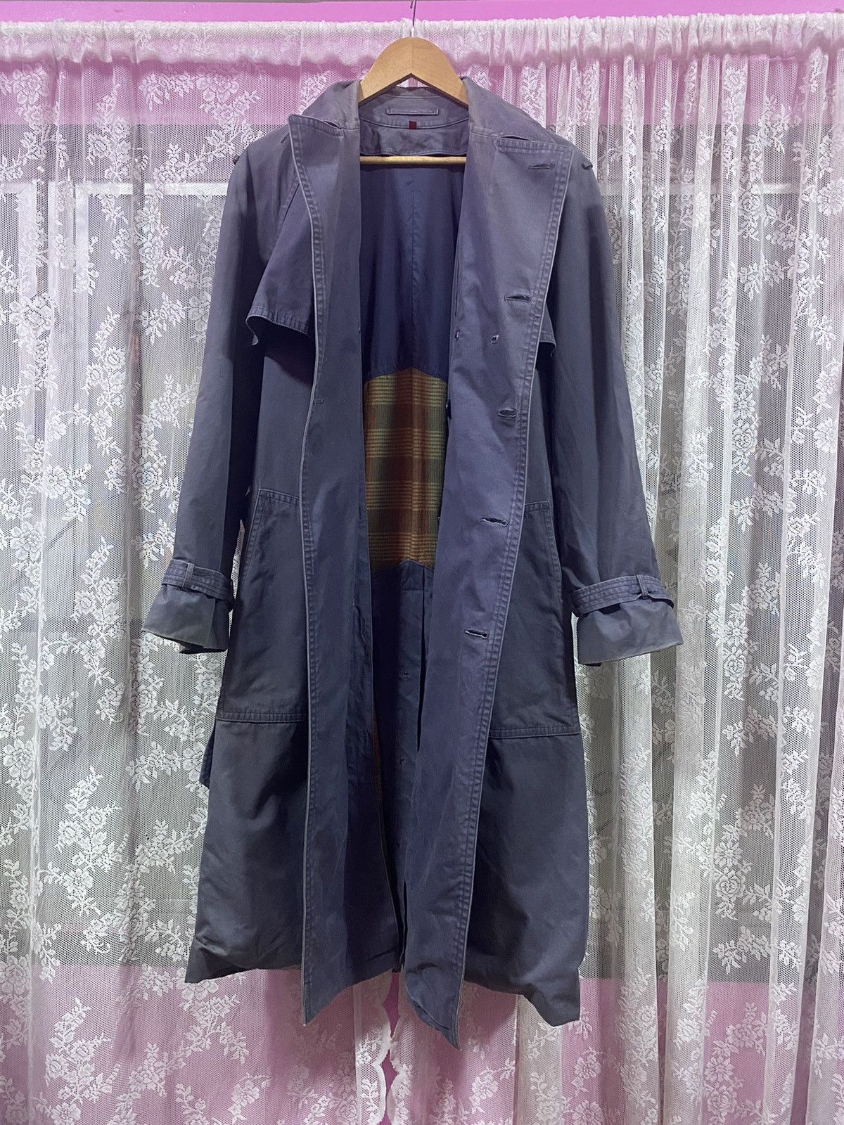 Vintage - Yves Saint Laurent Double Breasted Trench Coat - 4
