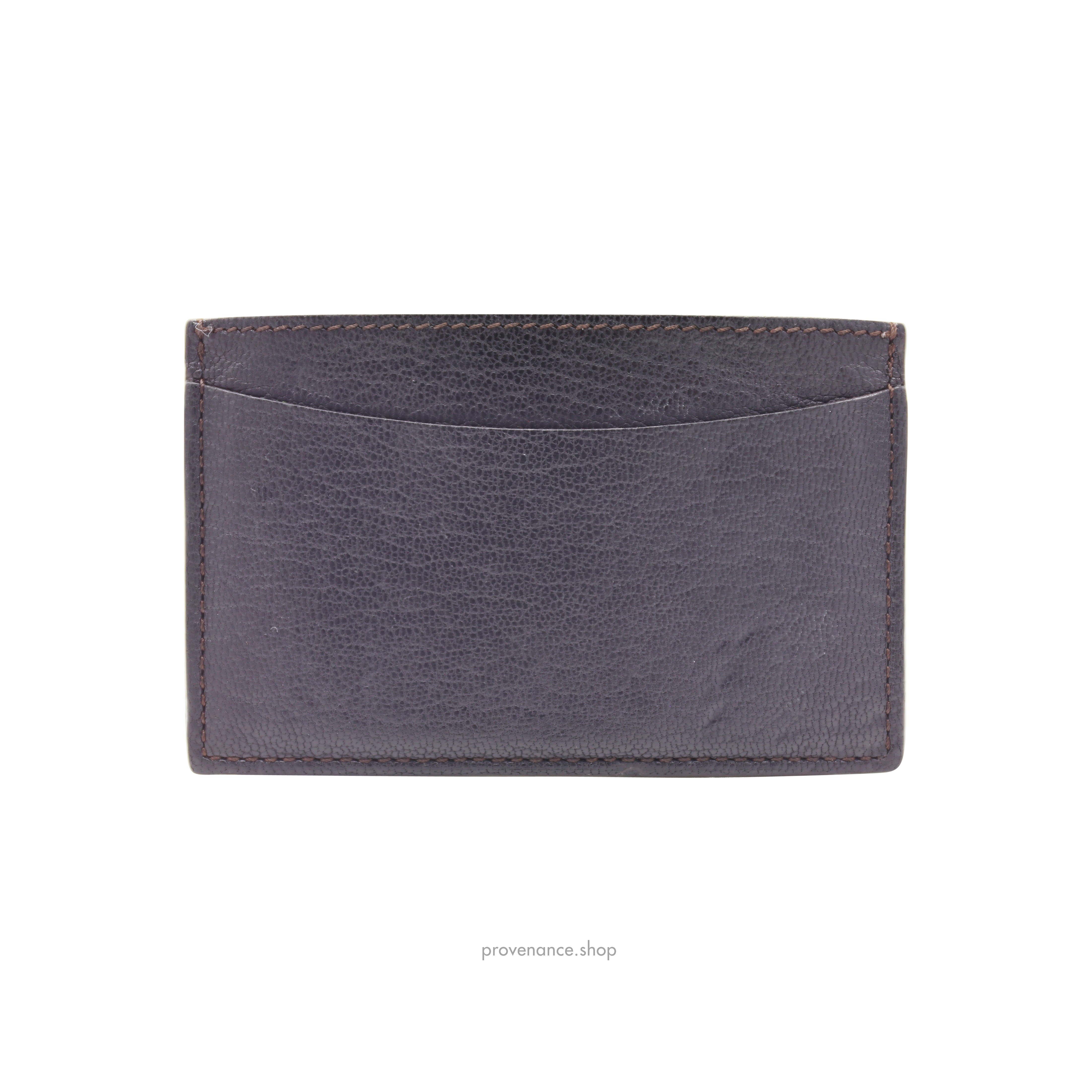 Cartier Card Holder Wallet - Black Chevre Leather - 2