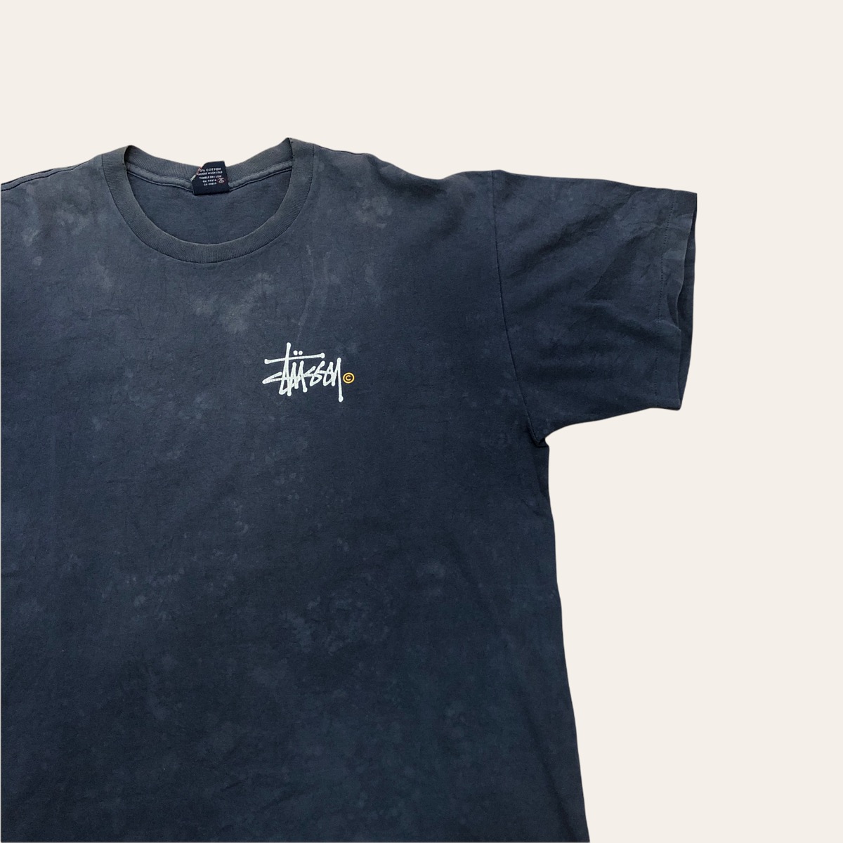 Vintage - Vintage 90’s Stussy OG Logo Spell Out T-Shirt - 2