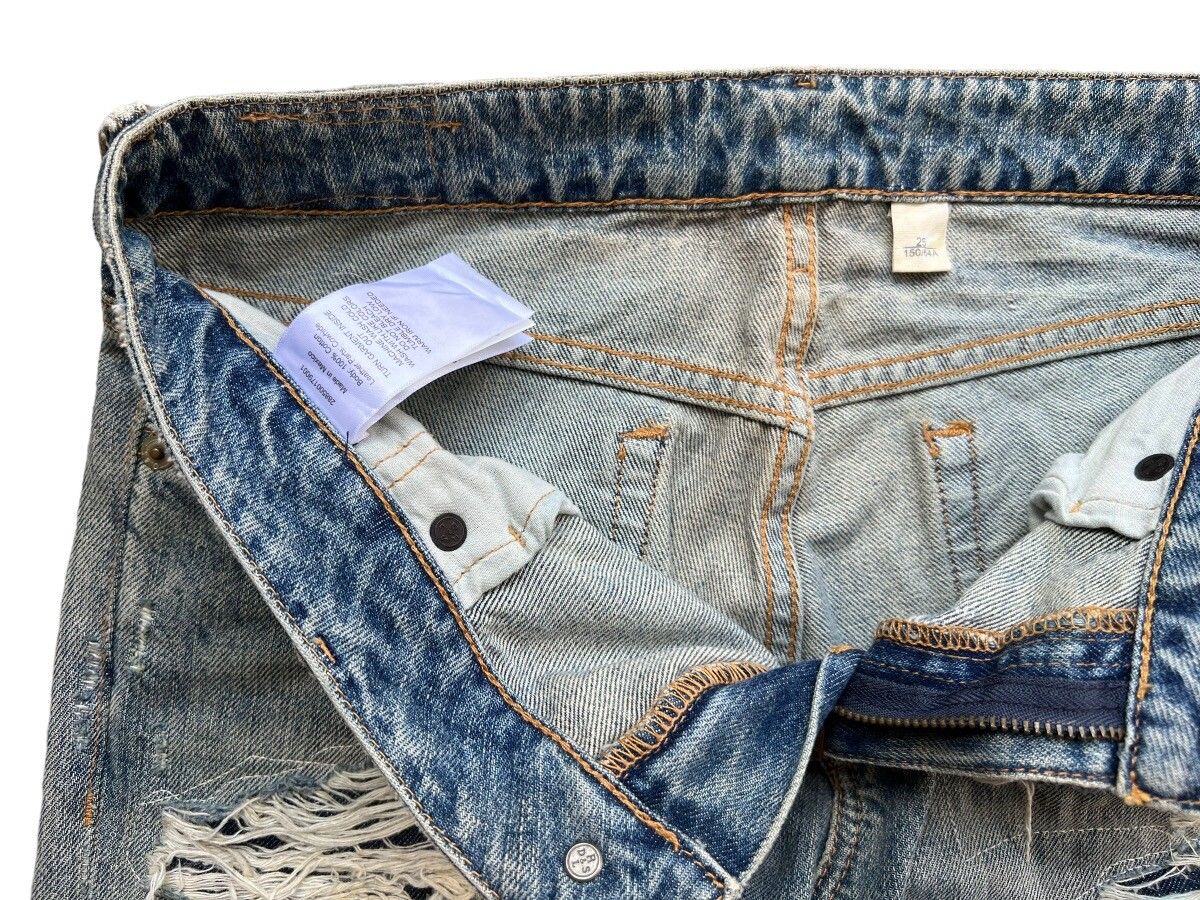 Ralph Lauren Rusty Ripped Distressed Denim Jeans 28x29 - 14