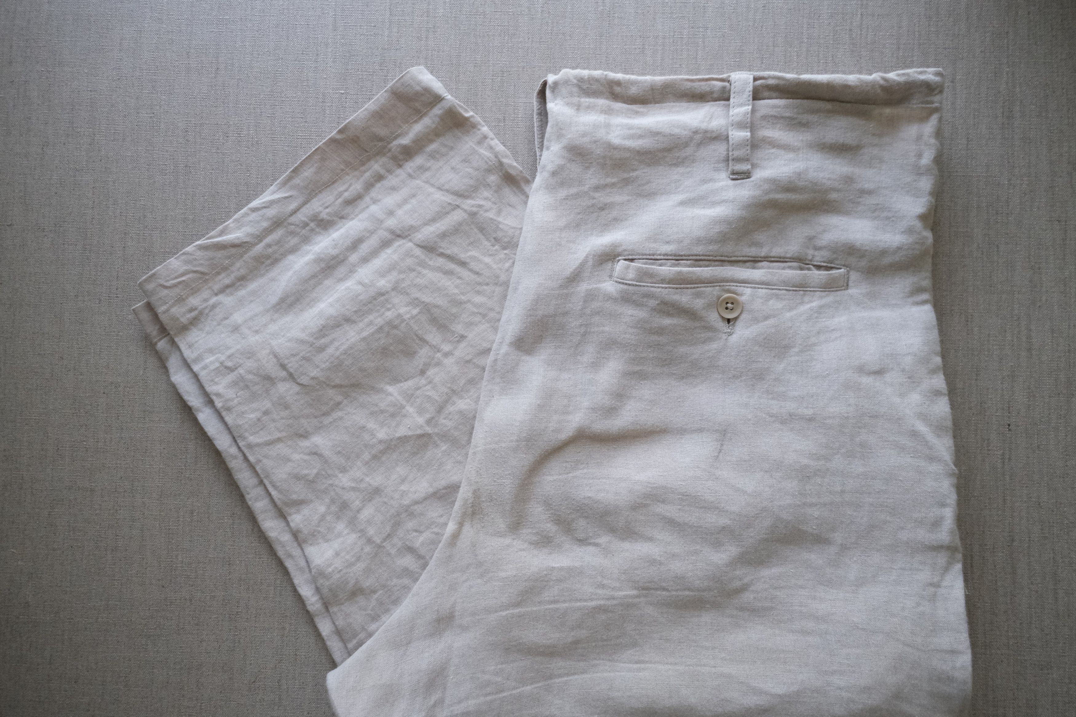🎐 YYPH SS18 Wide Drawstring Linen Easy Pants - 10