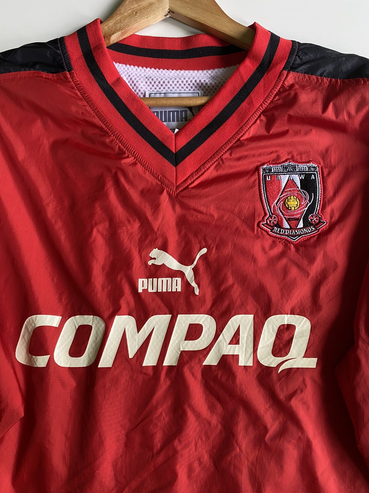 Rare Puma Urawa Reds Diomonds Jersey Club Nylon Jacket - 6