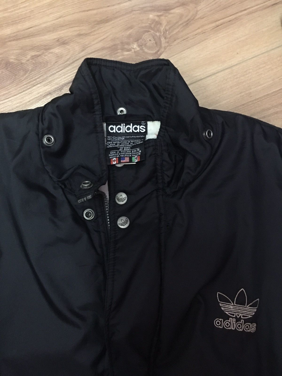 Vintage 90’s Jacket Adidas Big Logo - 4