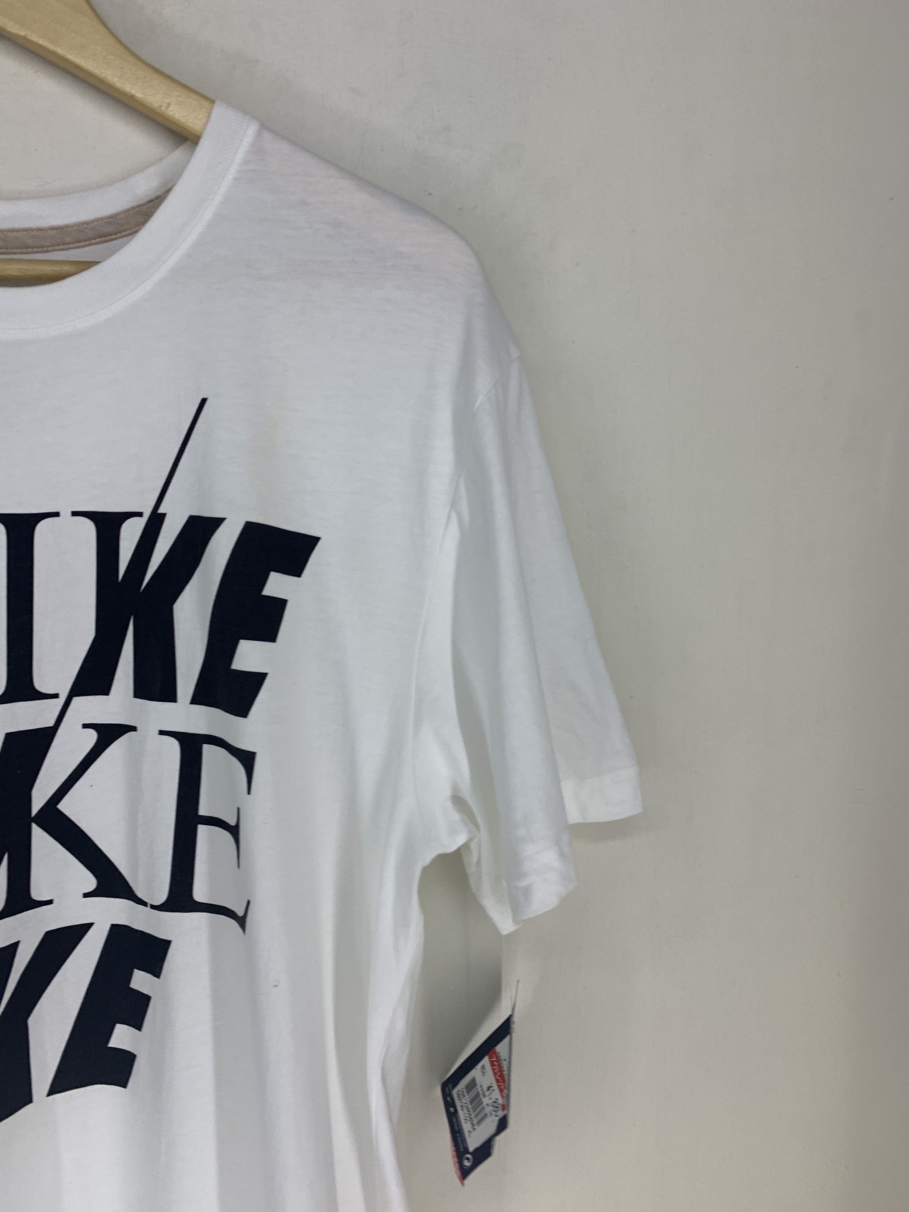 Nike Gray Black Triple Logo Shirt - 10