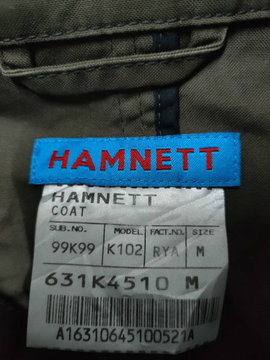 Designer - KATHARINE HAMNET LONDON LONG COAT MADE IN JAPAN - 5