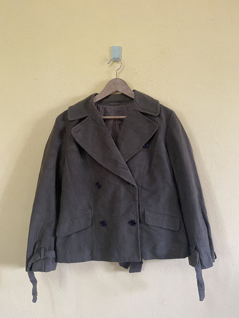 MHL MARGARET HOWELL PEA JACKET CASHMERE - 1