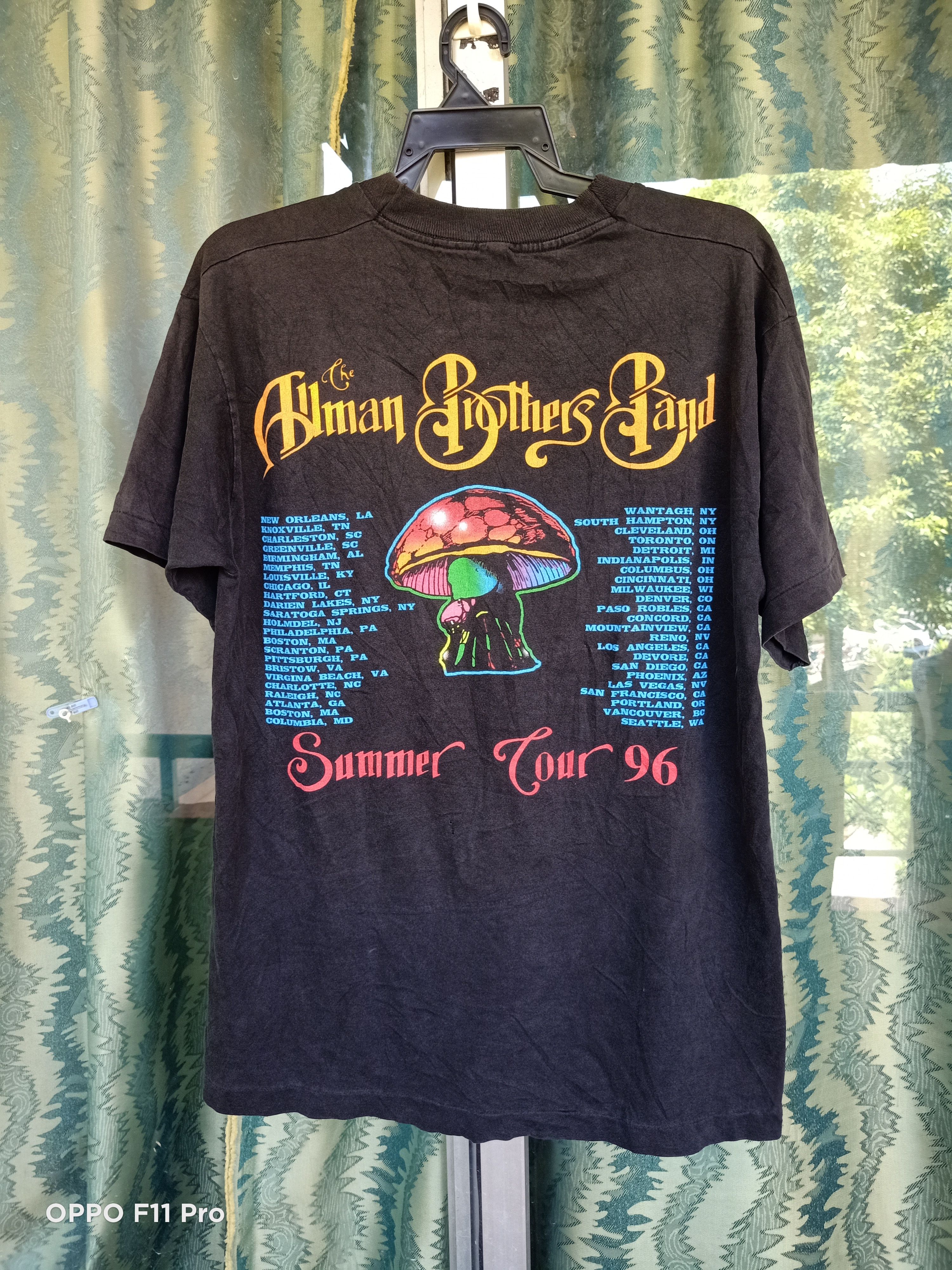 Vintage distressed The Allman Brothers Tour 93 - 7