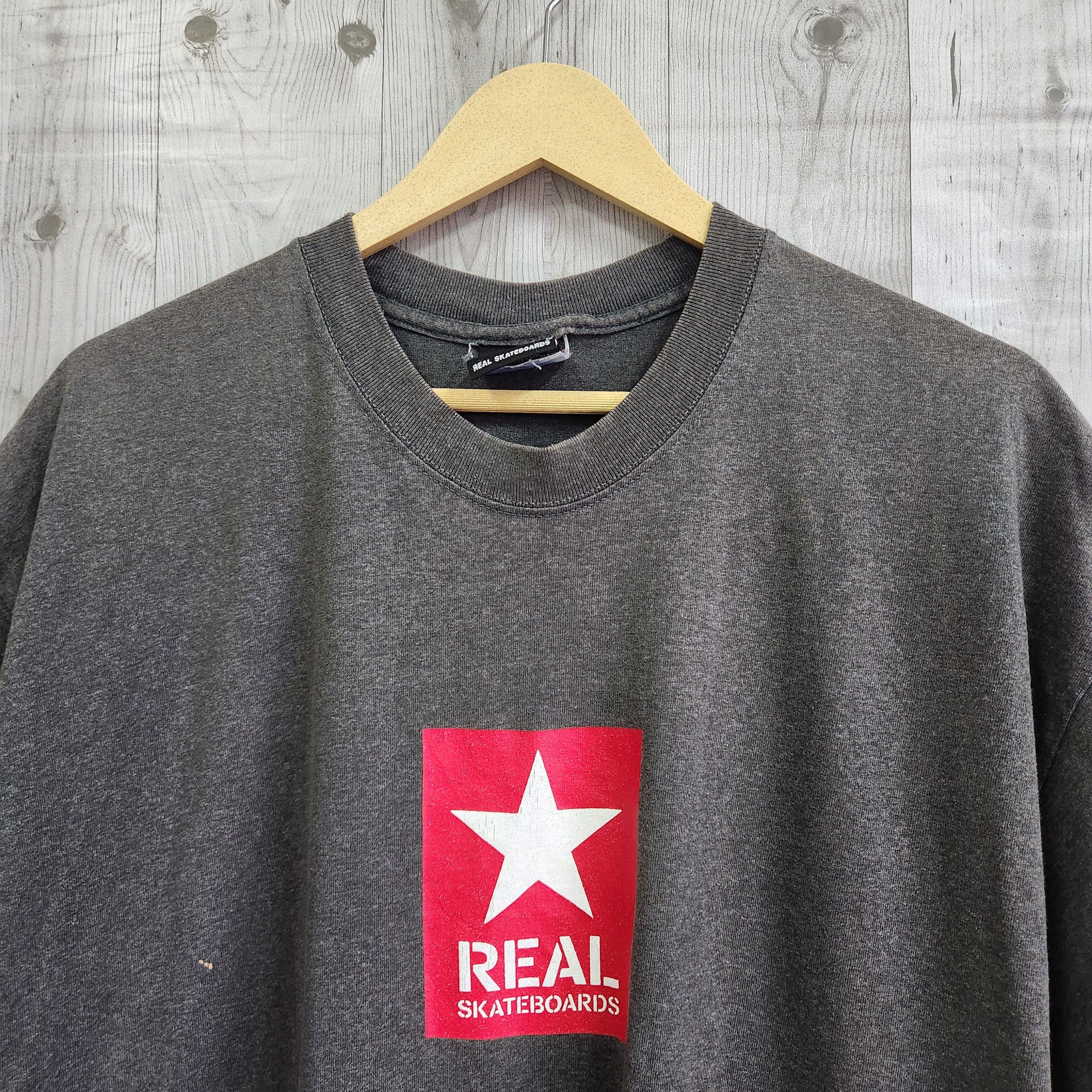 Streetwear - Vintage Y2K USA Real Skateboards Iconic Logo Tees - 13