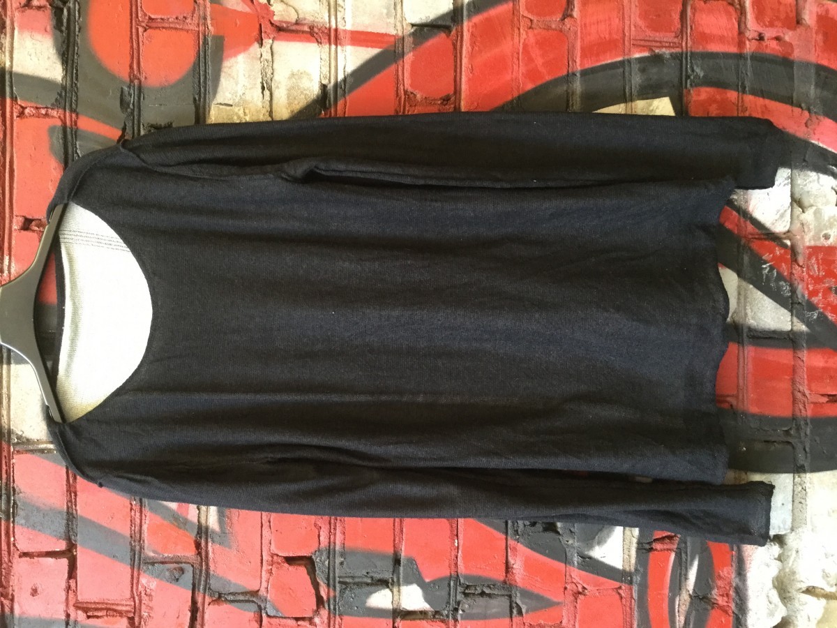 Lumen Et Umbra - FW13 reversible sweater.Like Rick Owens or Yanamoto. - 7