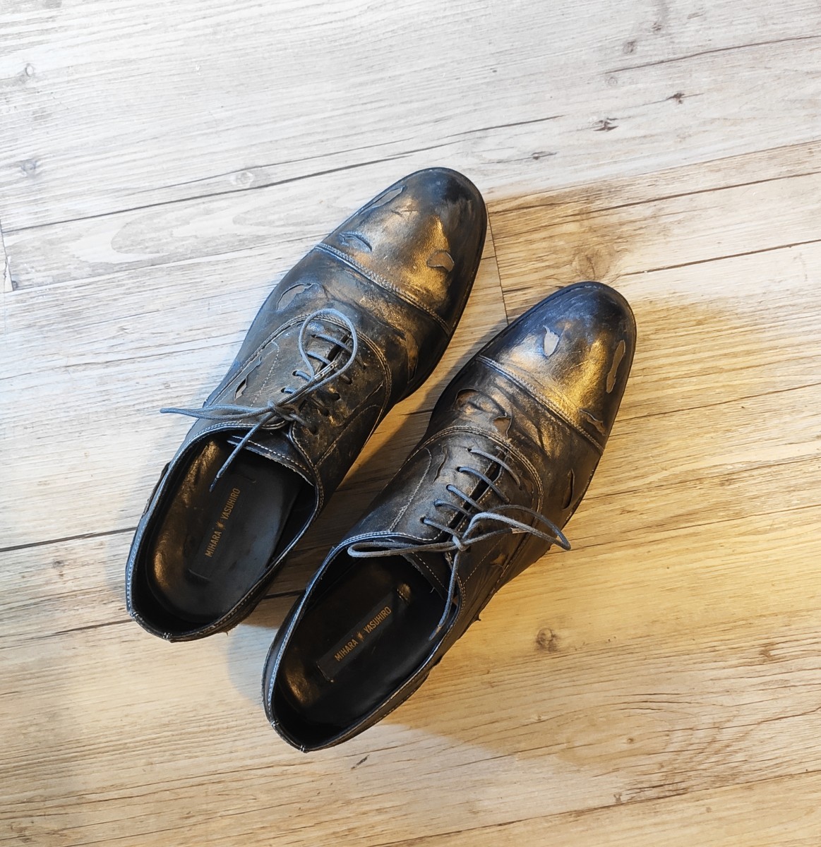 Destroyed derbies.Like Guidi or Yohji Yamamoto - 4