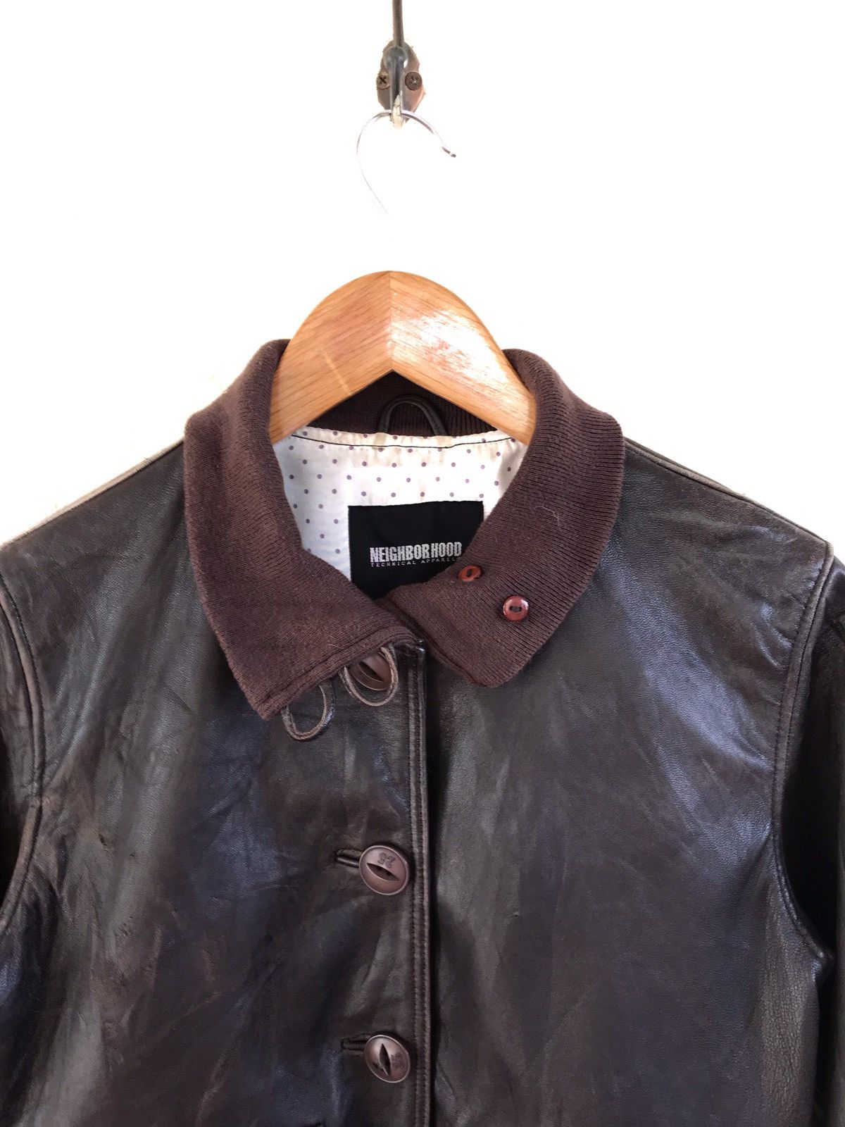 Neighborhood Leather Jacket - 2