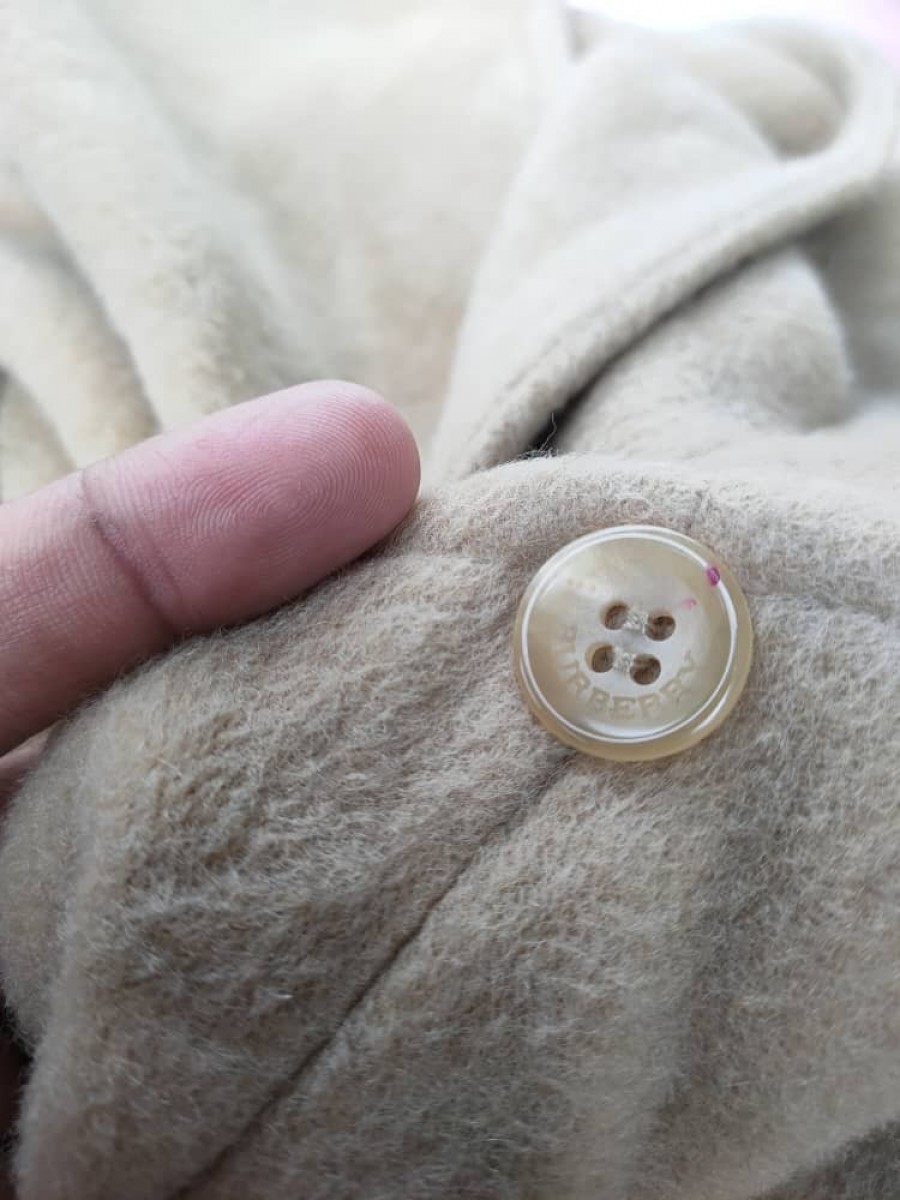 Wool Trench Coat Jacket - 4