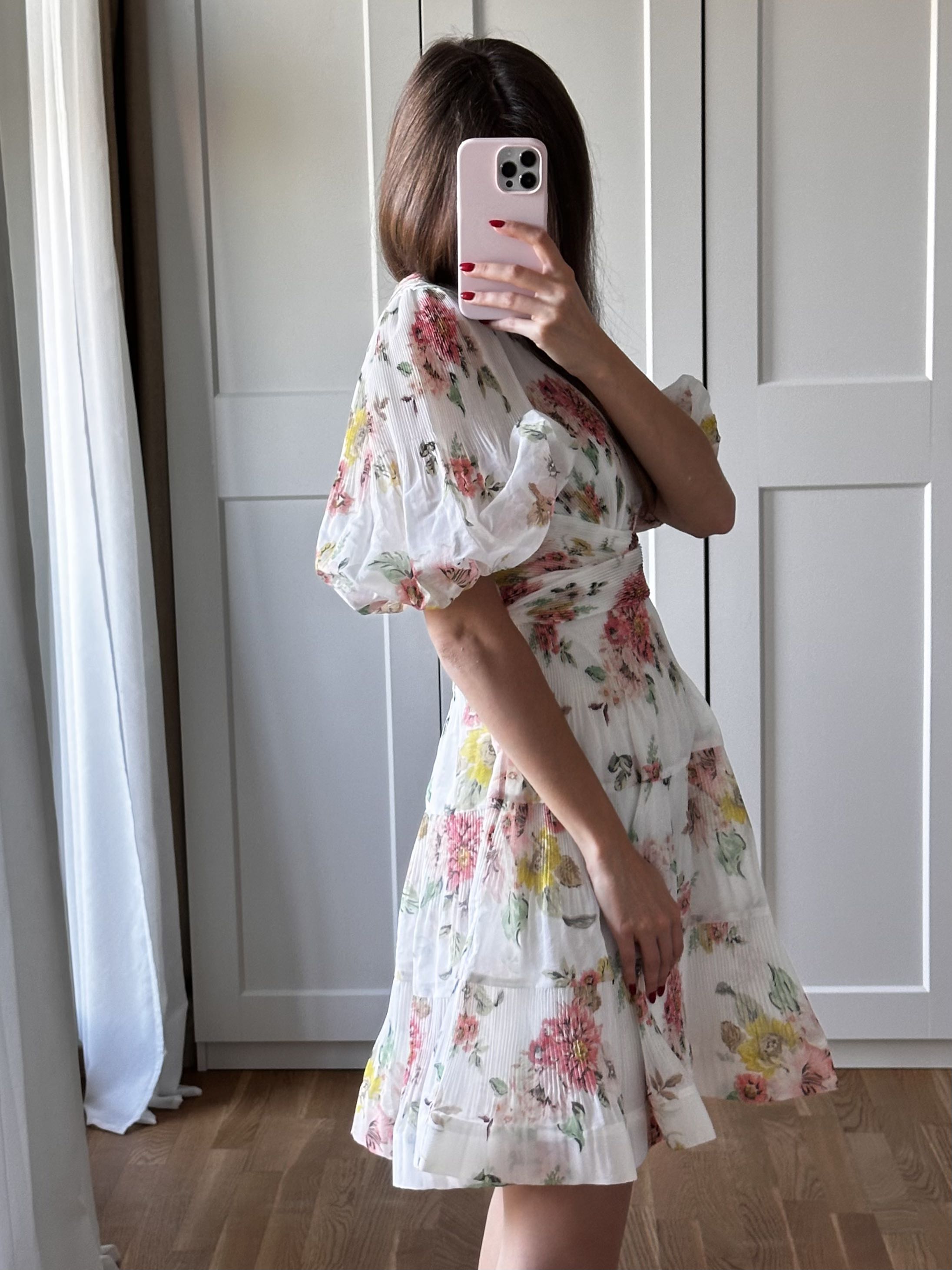 Zimmermann mini flare dress size S white RRP 765€ - 2